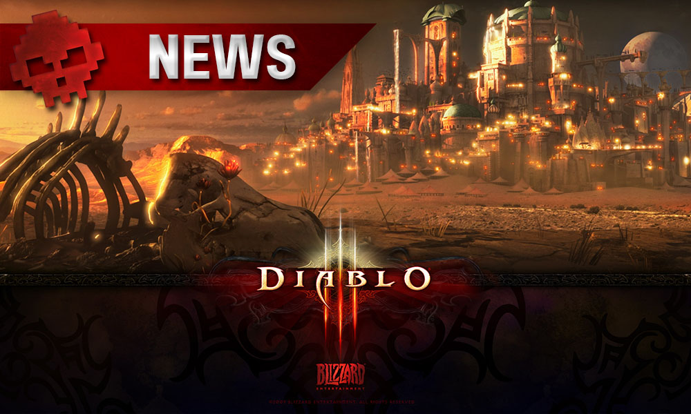 Diablo III - La mise à jour 2.4.3 fête les 20 ans de la licence en vidéo environnement désolé