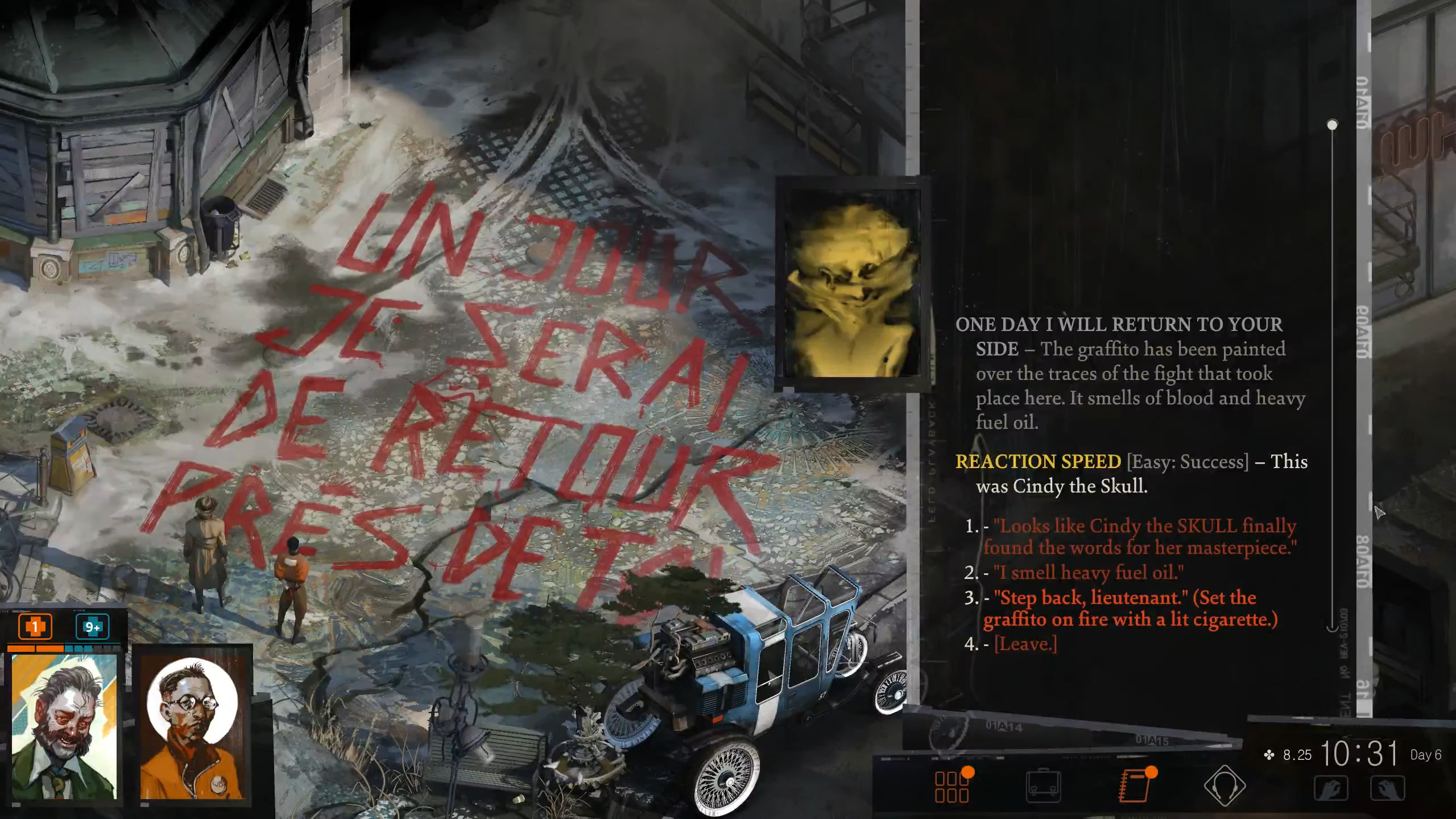 Disco Elysium – Flammable Graffiti – YouTube – 0-0-36