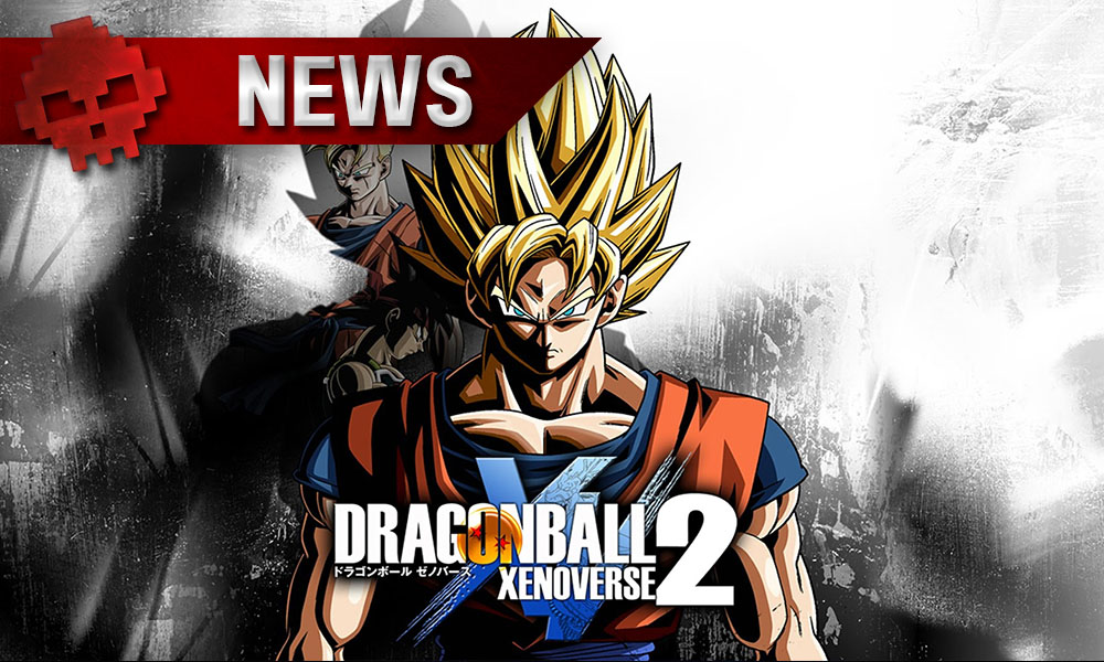 Dragon Ball Xenoverse 2 - Quelques infos sur la sortie Switch - Logo + San Goku en Super Saiyen