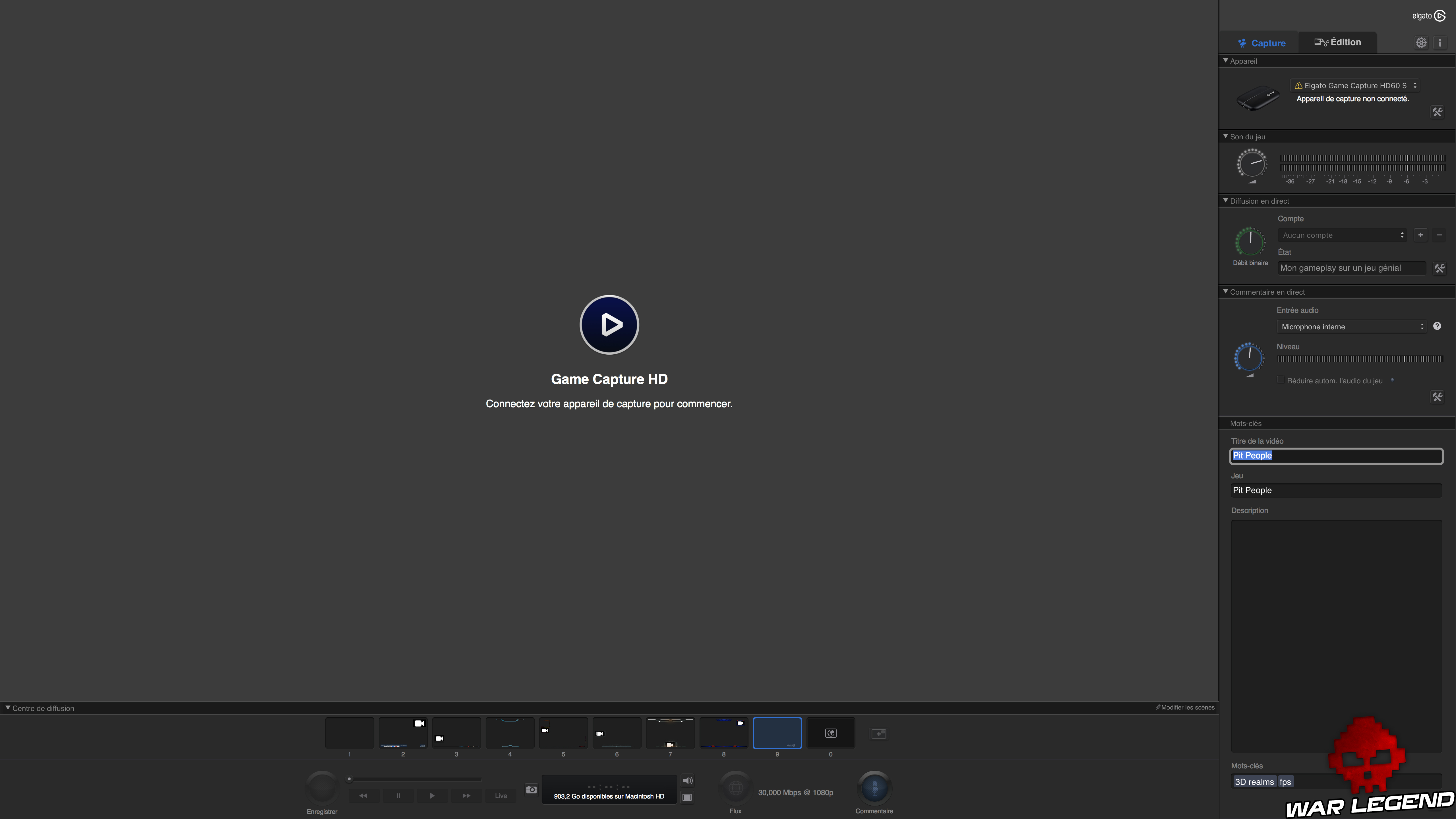 Elgato HD60S interface capture