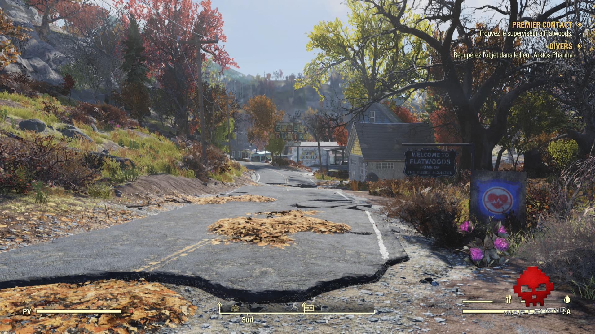 Fallout 76 bienvenu à flatwoods