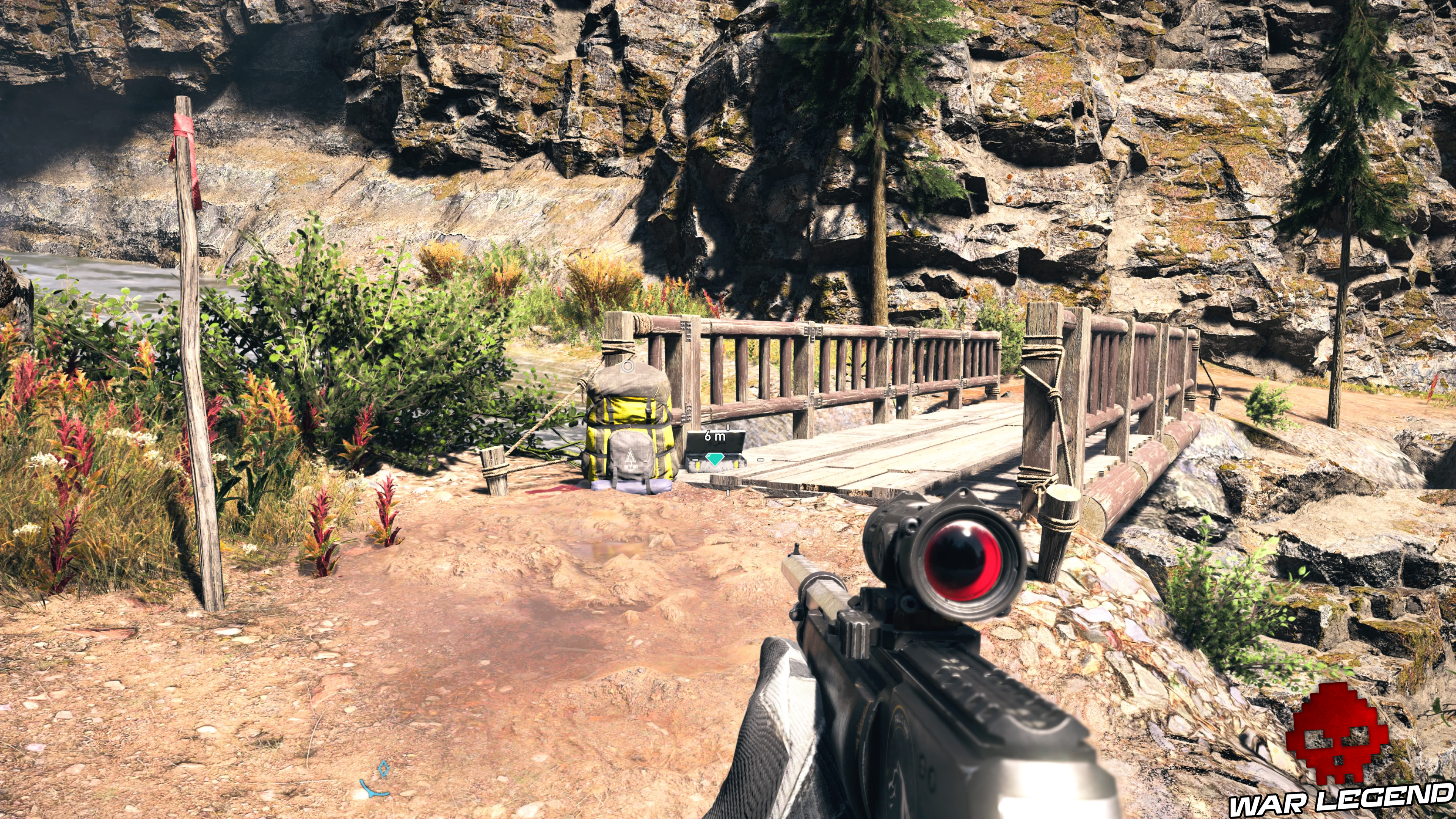 Guide Far Cry 5 - Les caches de survivaliste de la région de Jacob (Whitetail Mountains) pont