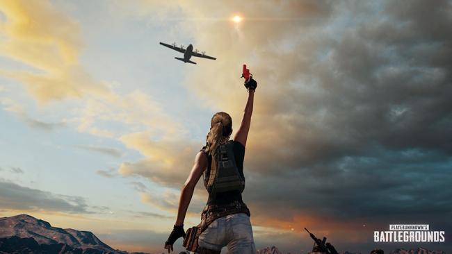 Tir de pistolet de détresse en direction d'un avion