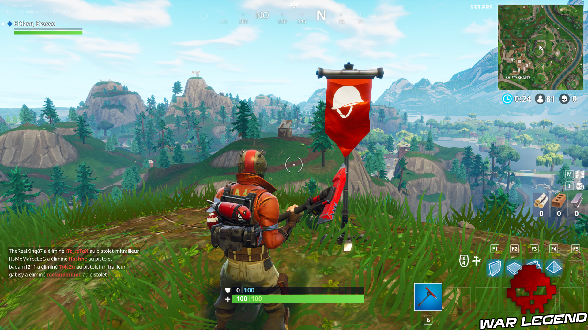 Guide Fortnite: Battle Royale - Passe de combat : semaine 6 - Escalader les sommets