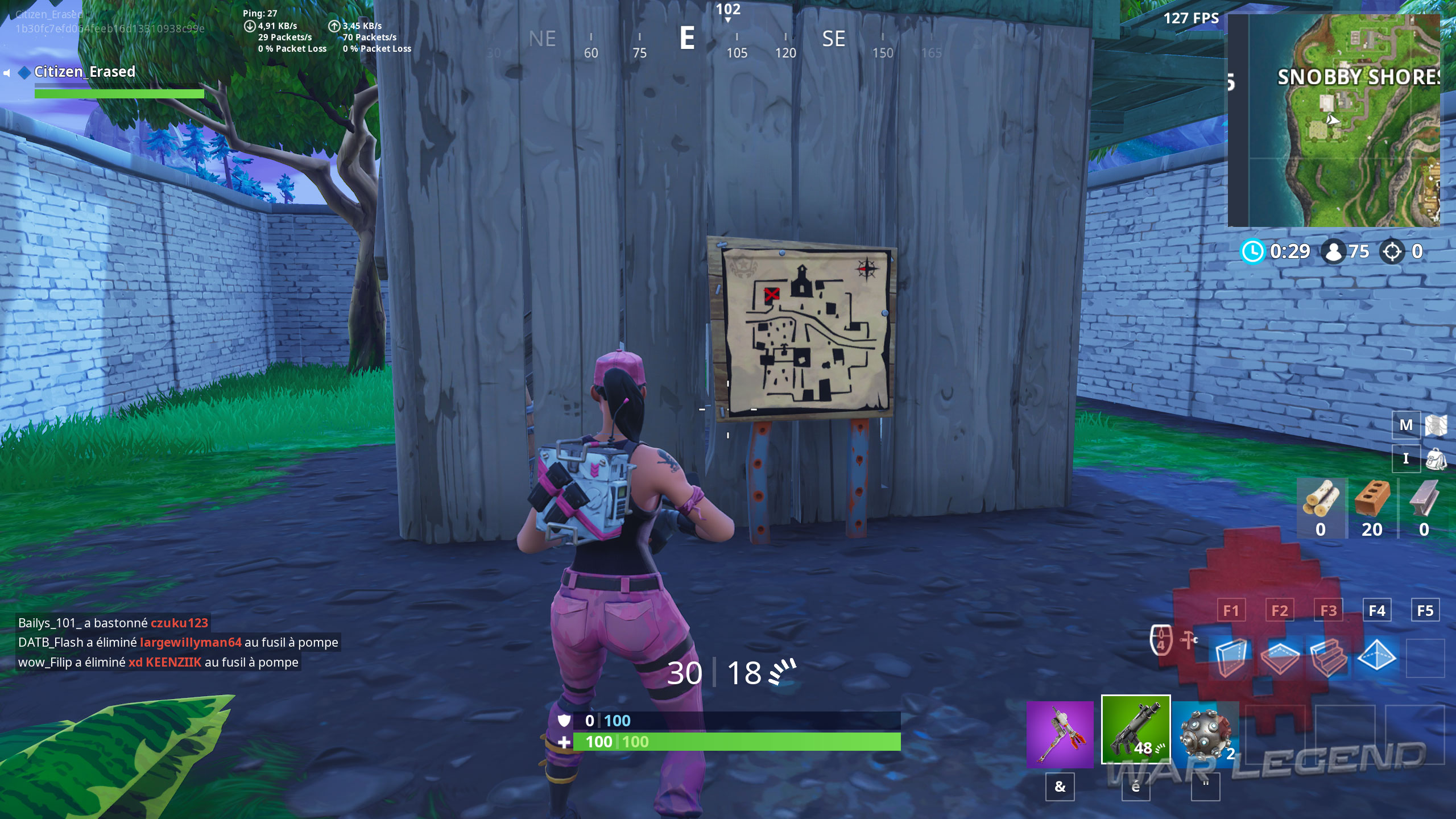  treasure map of Snobby Shores 