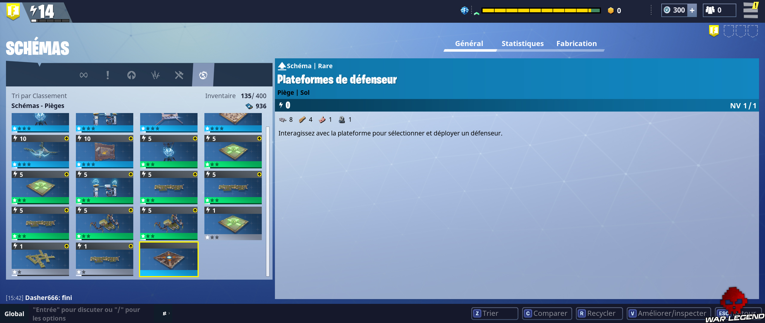 Fortnite - Comprendre le système de sections