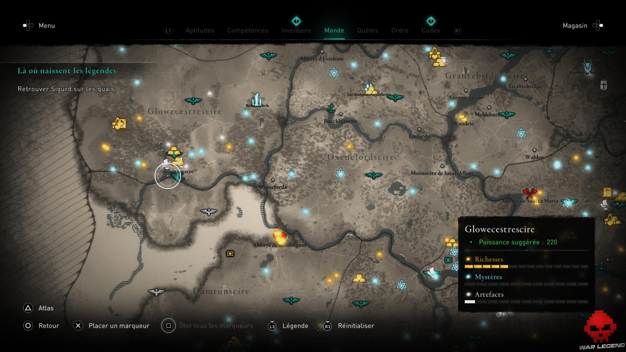 Guide AC Valhalla Ordre 03