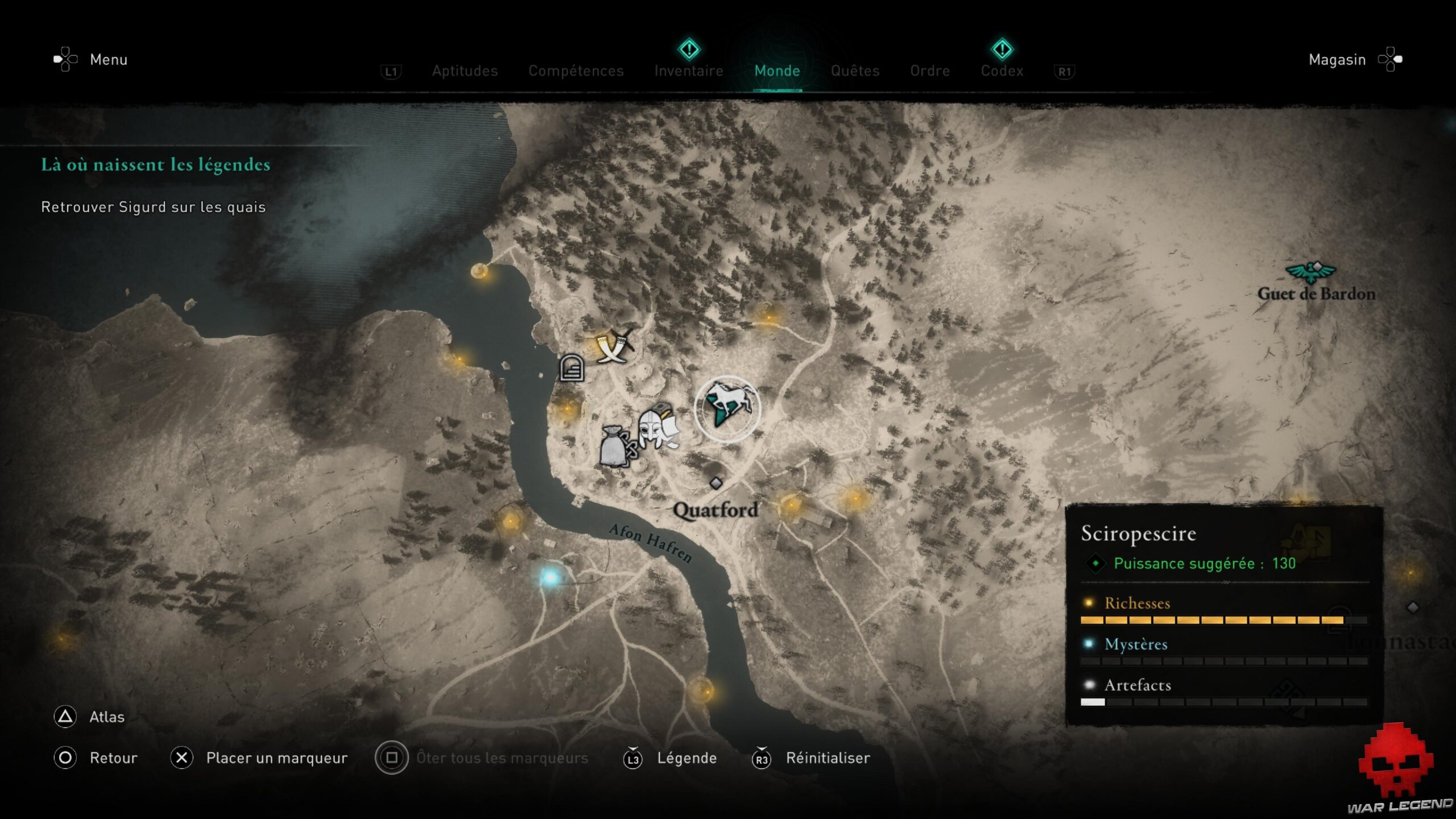 Guide AC Valhalla Ordre 15