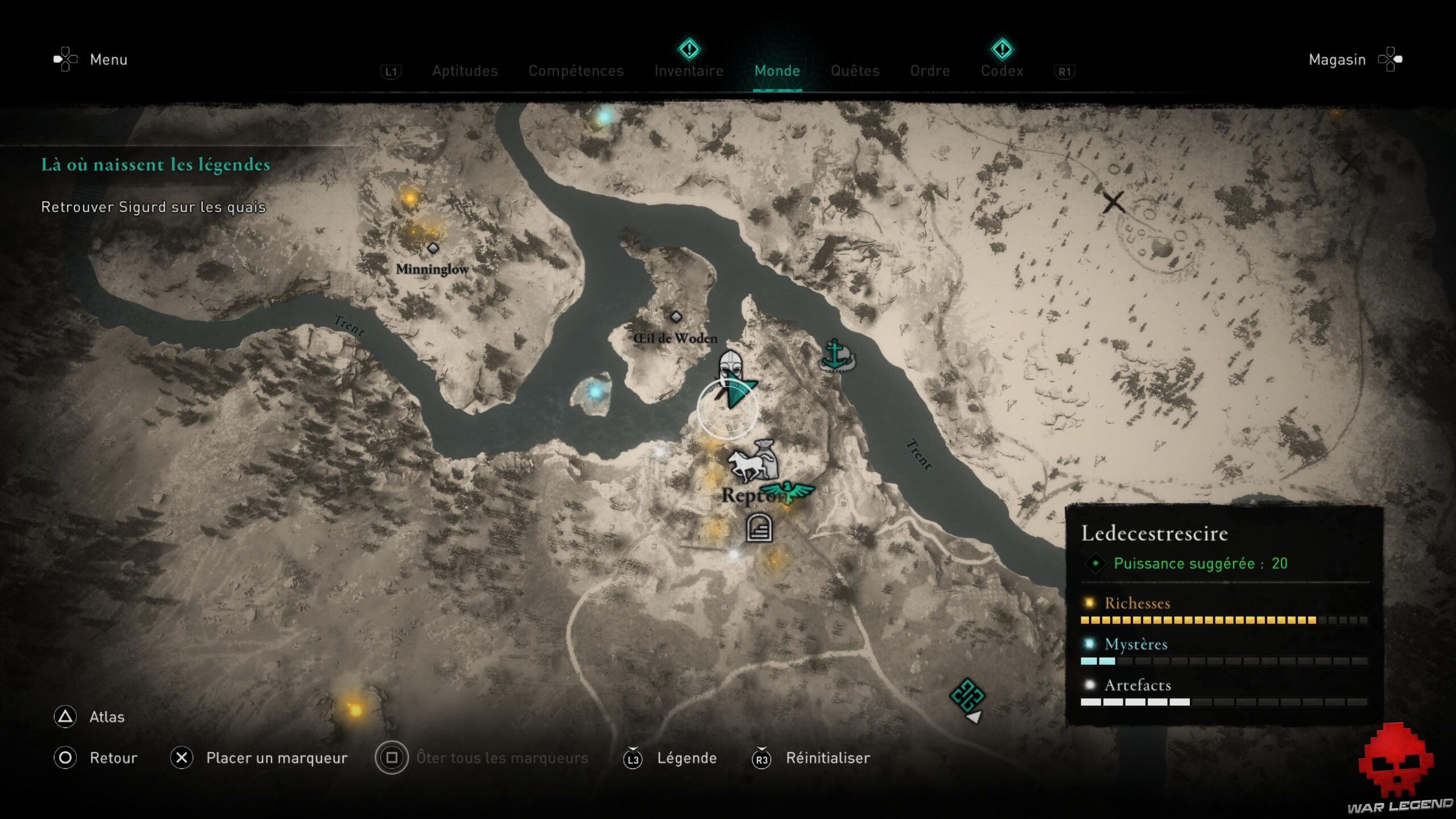 Guide AC Valhalla Ordre 18