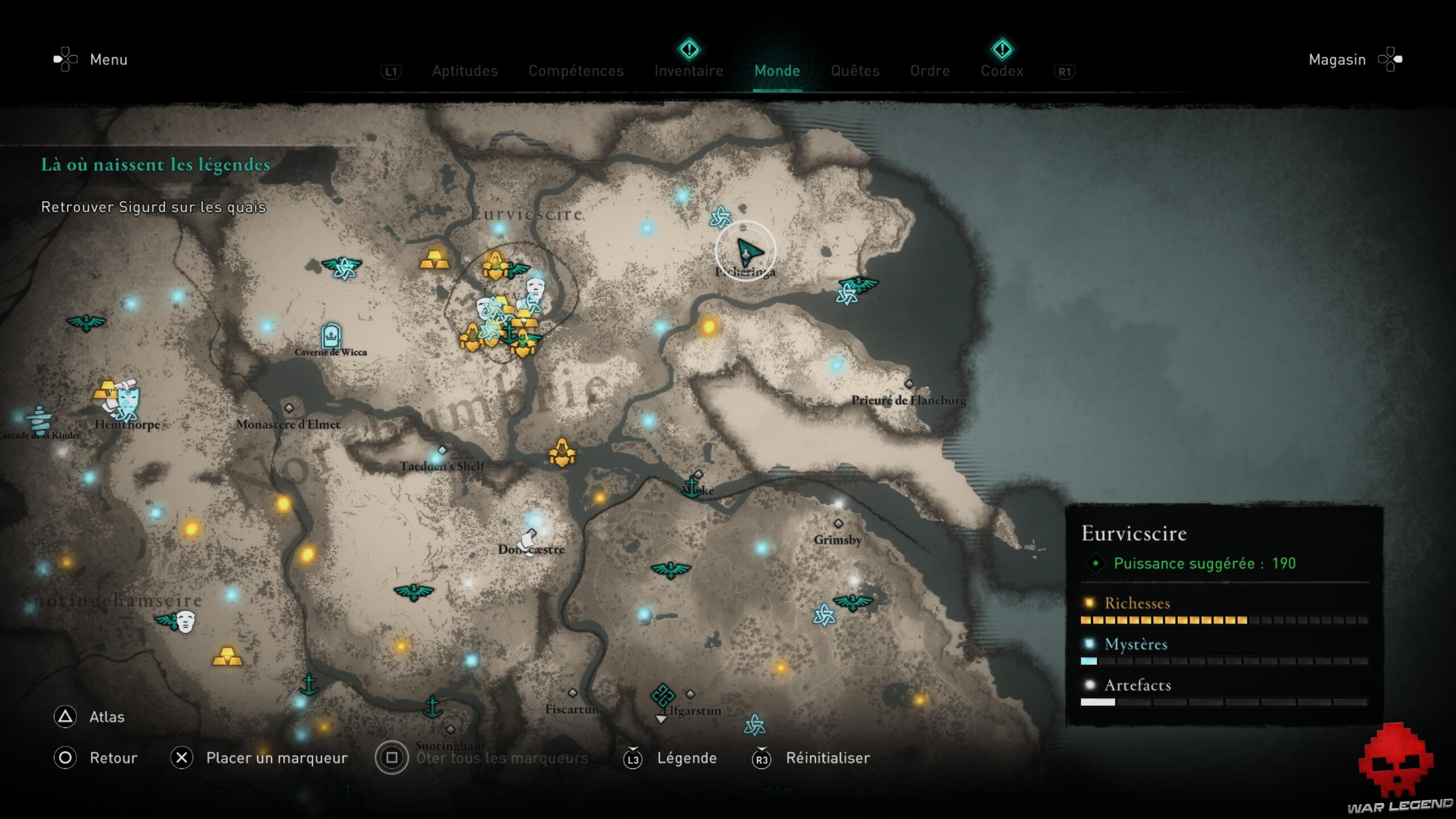 Guide AC Valhalla Ordre 20