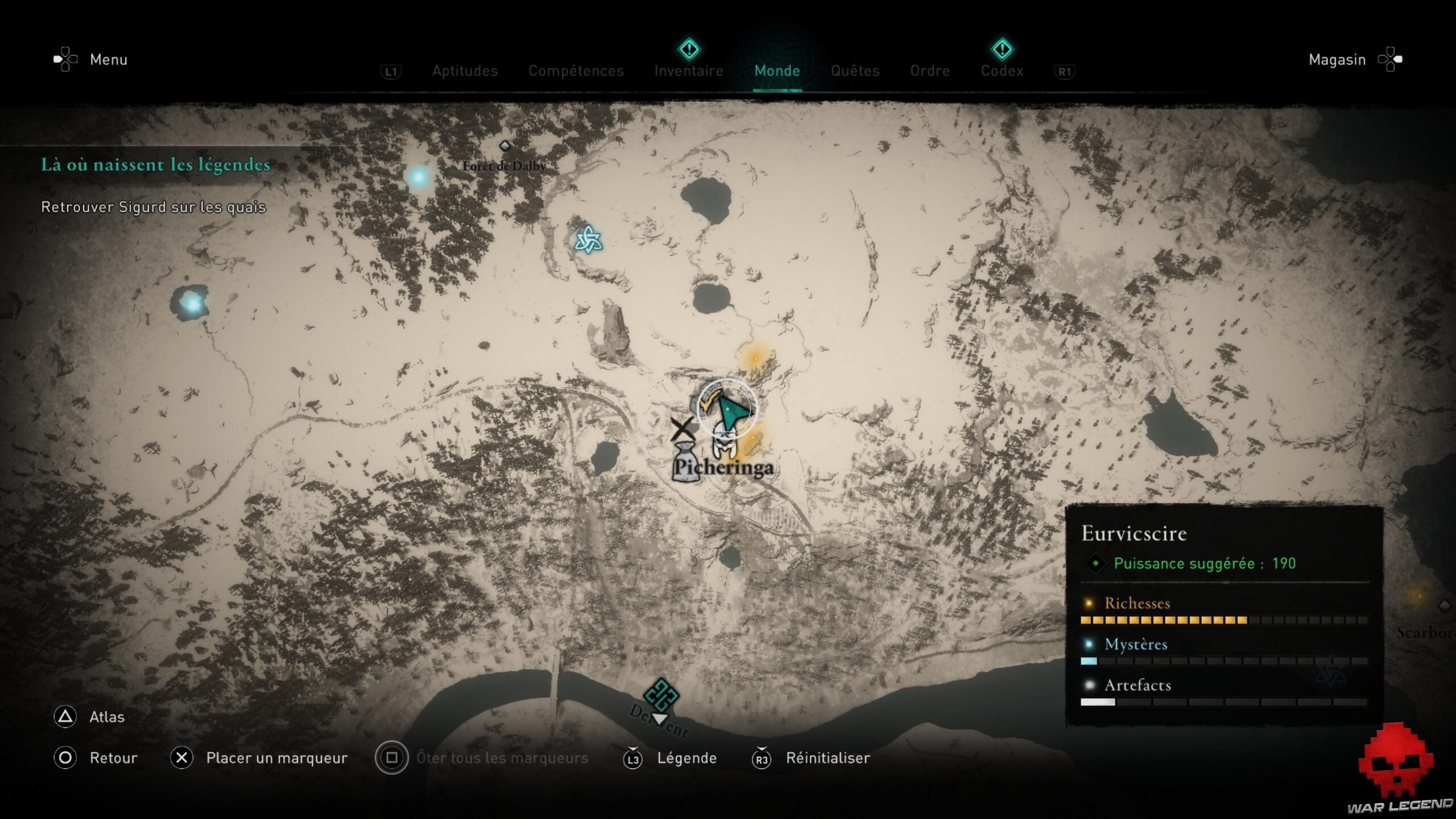 Guide AC Valhalla Ordre 21