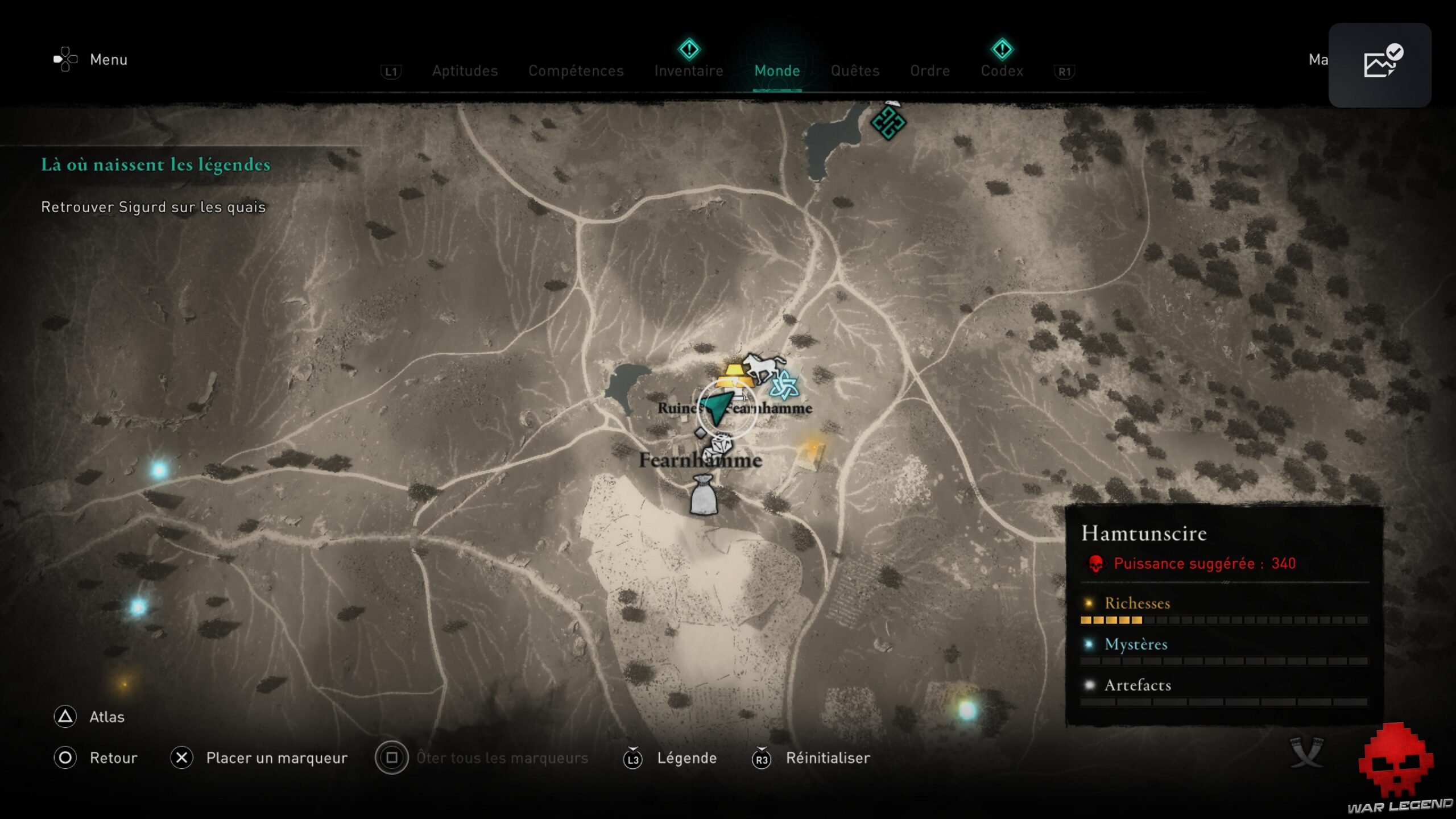 Guide AC Valhalla Ordre 24