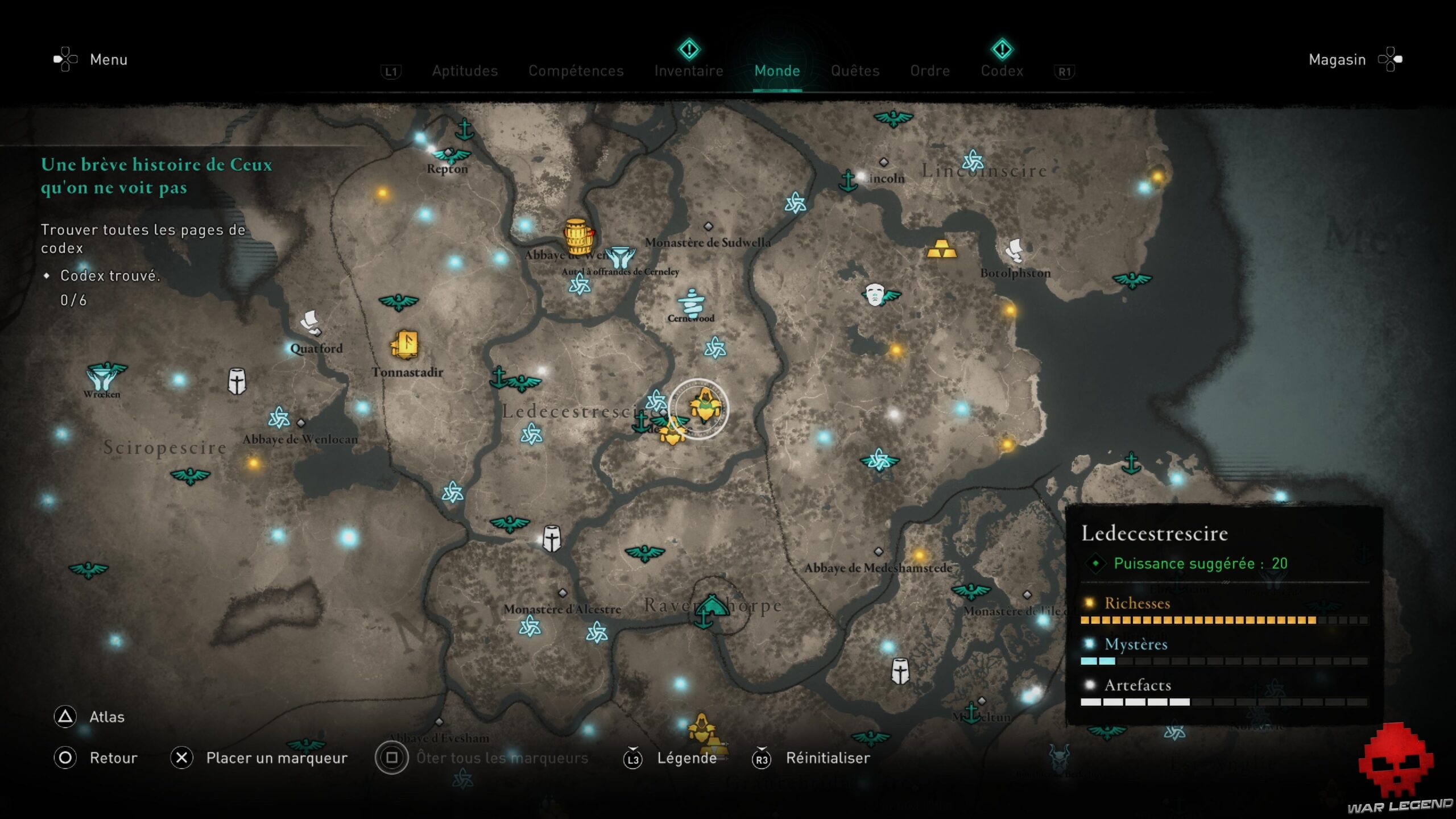 Guide AC Valhalla Ordre 26