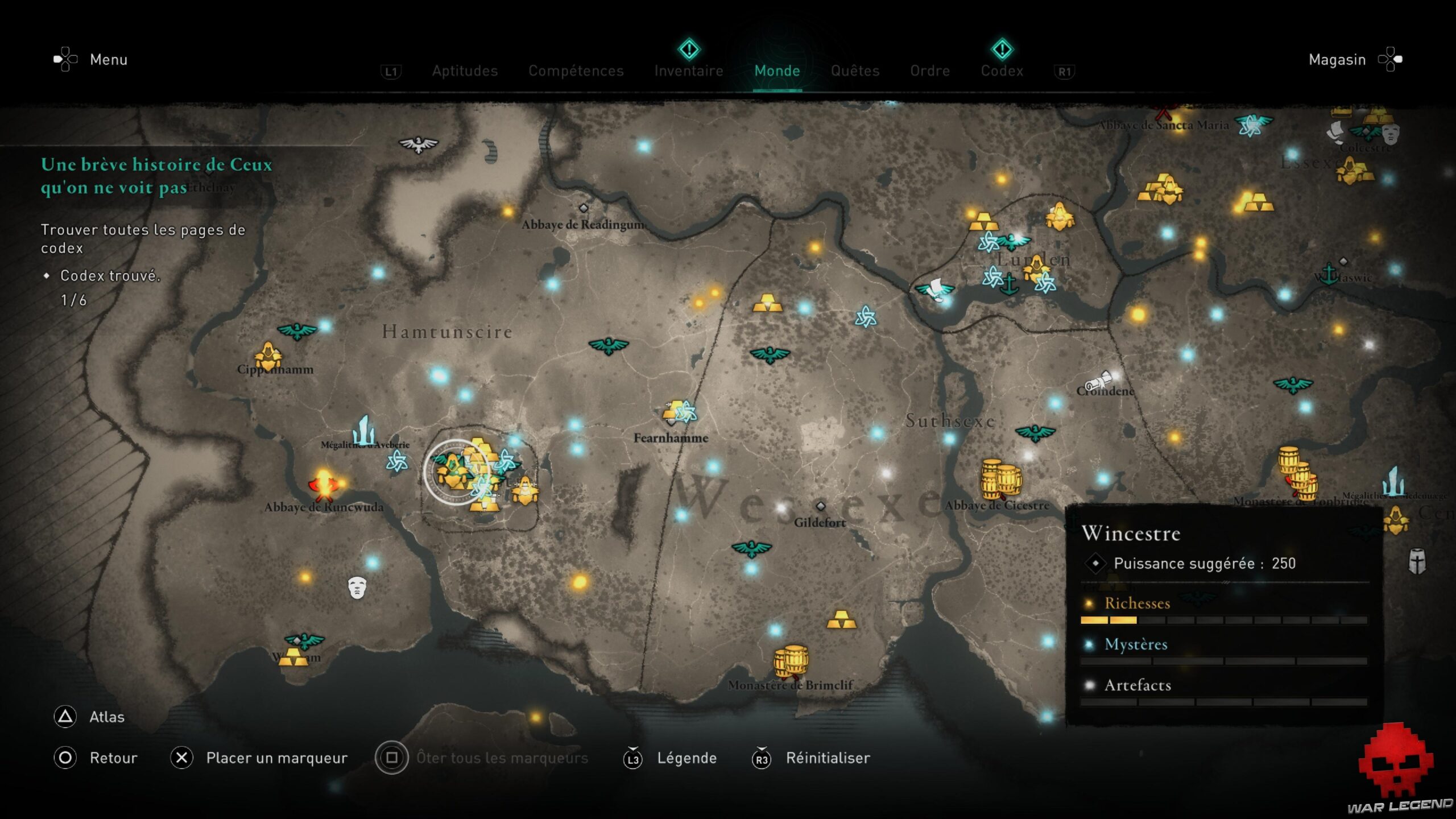 Guide AC Valhalla Ordre 31