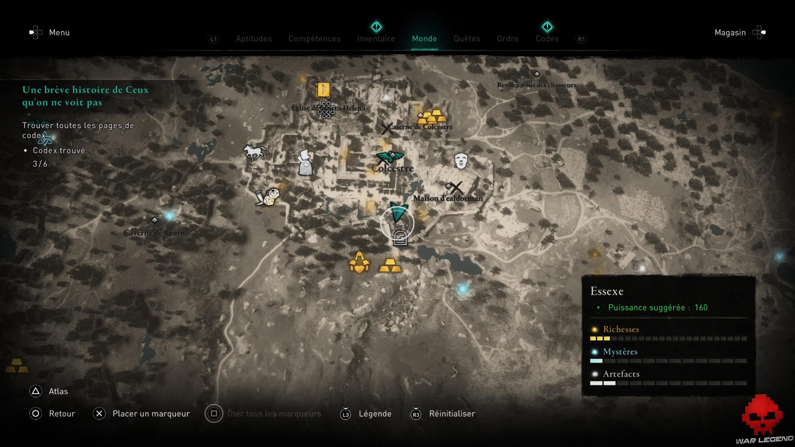 Guide AC Valhalla Ordre 43