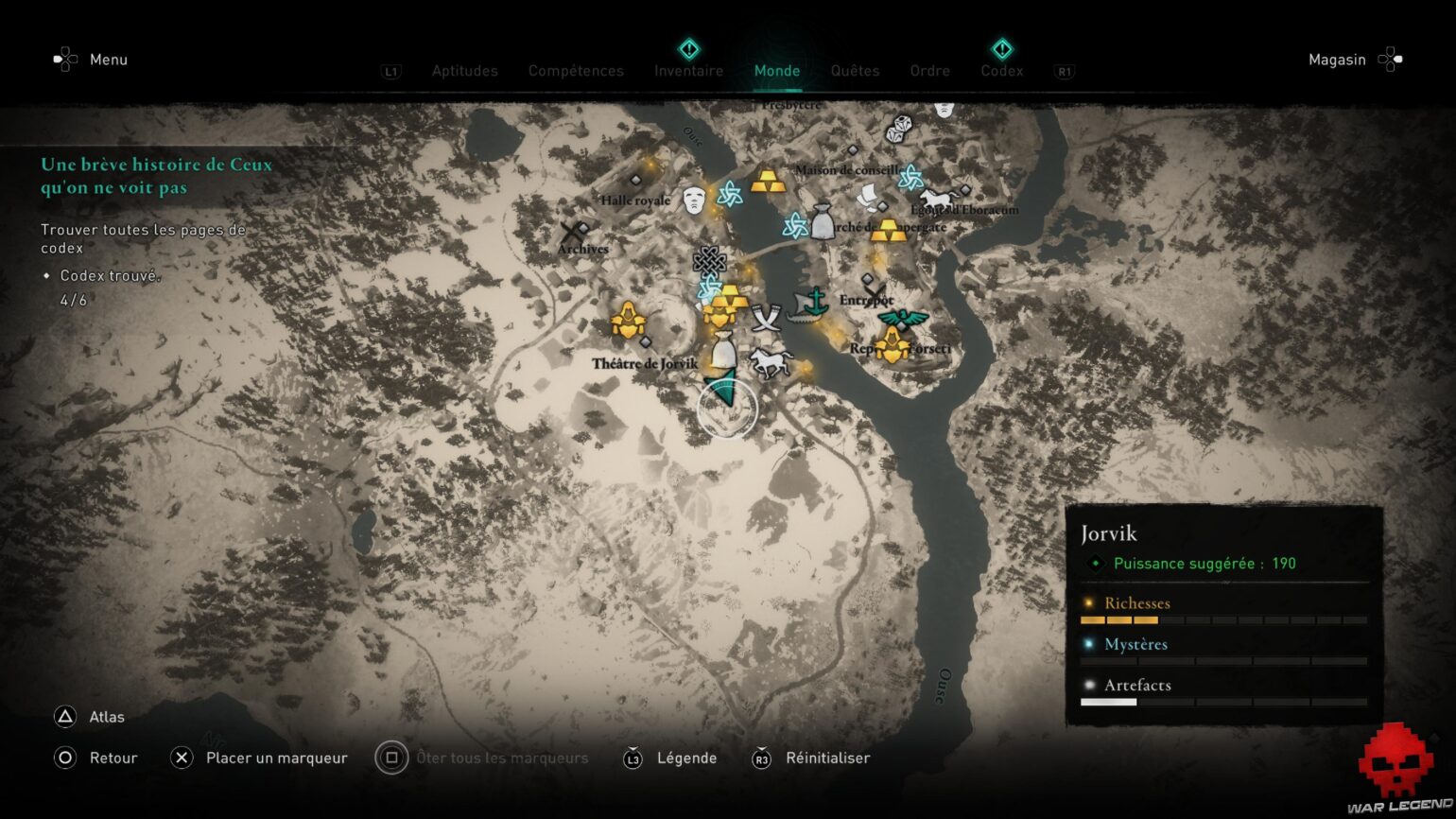 Guide Assassin's Creed Valhalla Toutes les pages du Codex et la