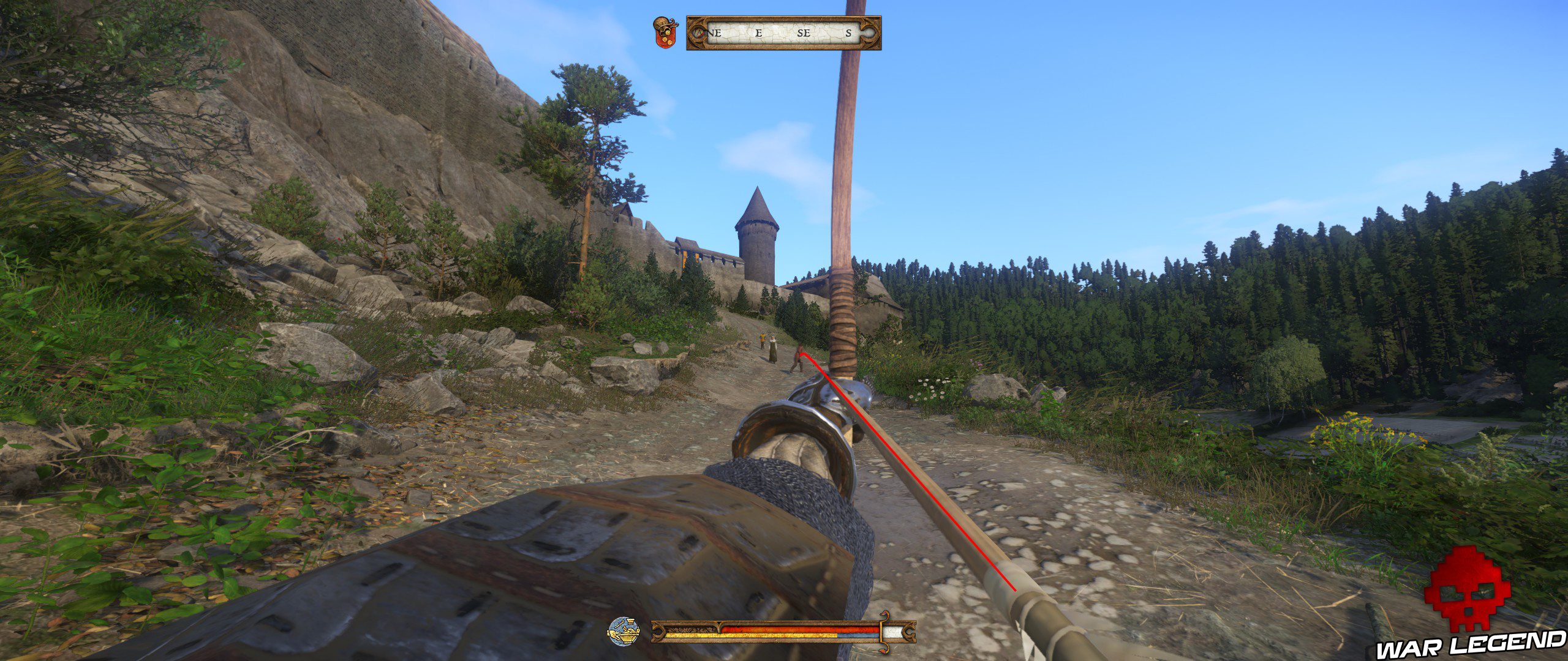 Guide Arc Kingdome Come Deliverance Trajectoire flèche 1