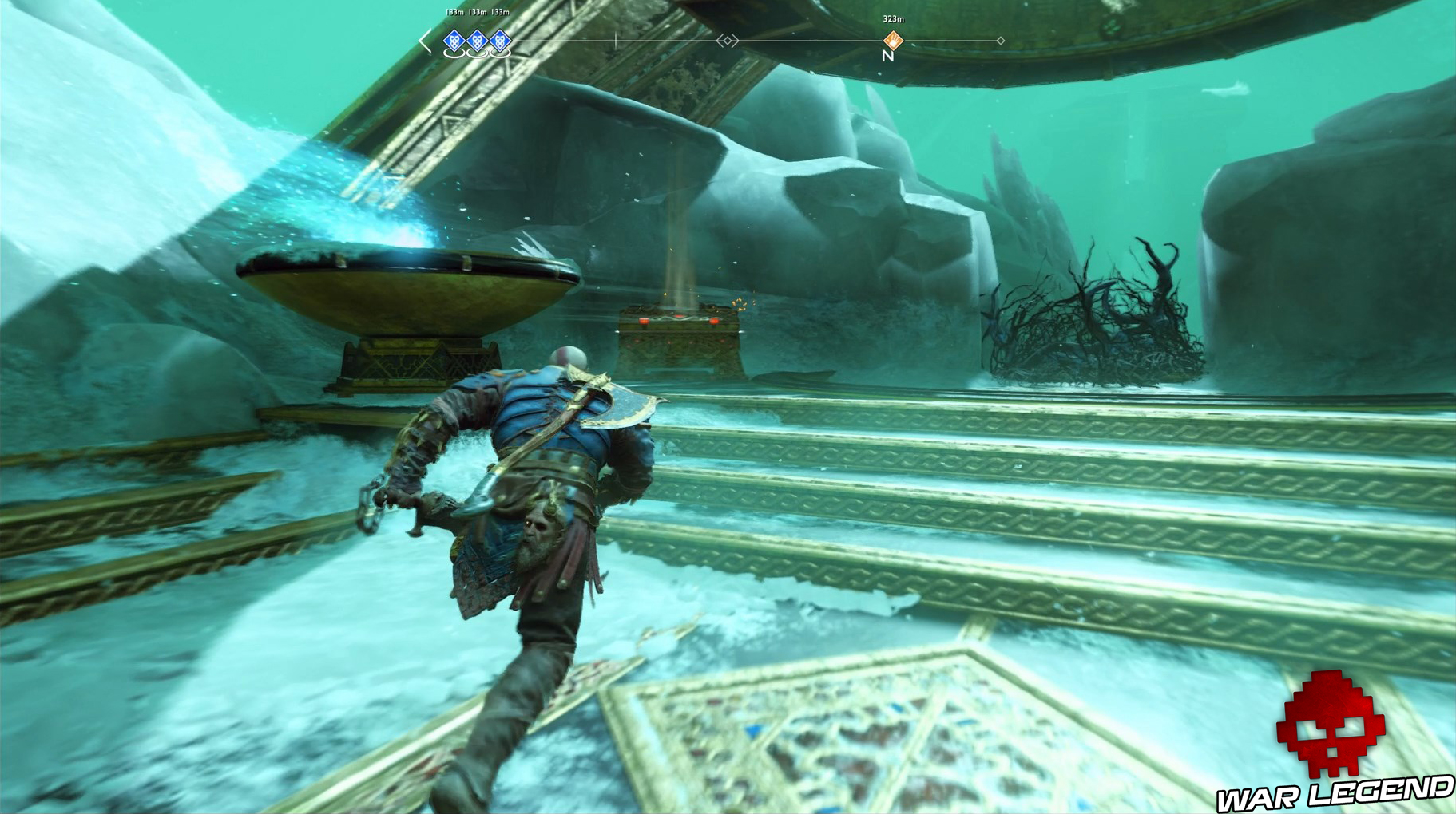 Guide God of War collectibles helheim 10