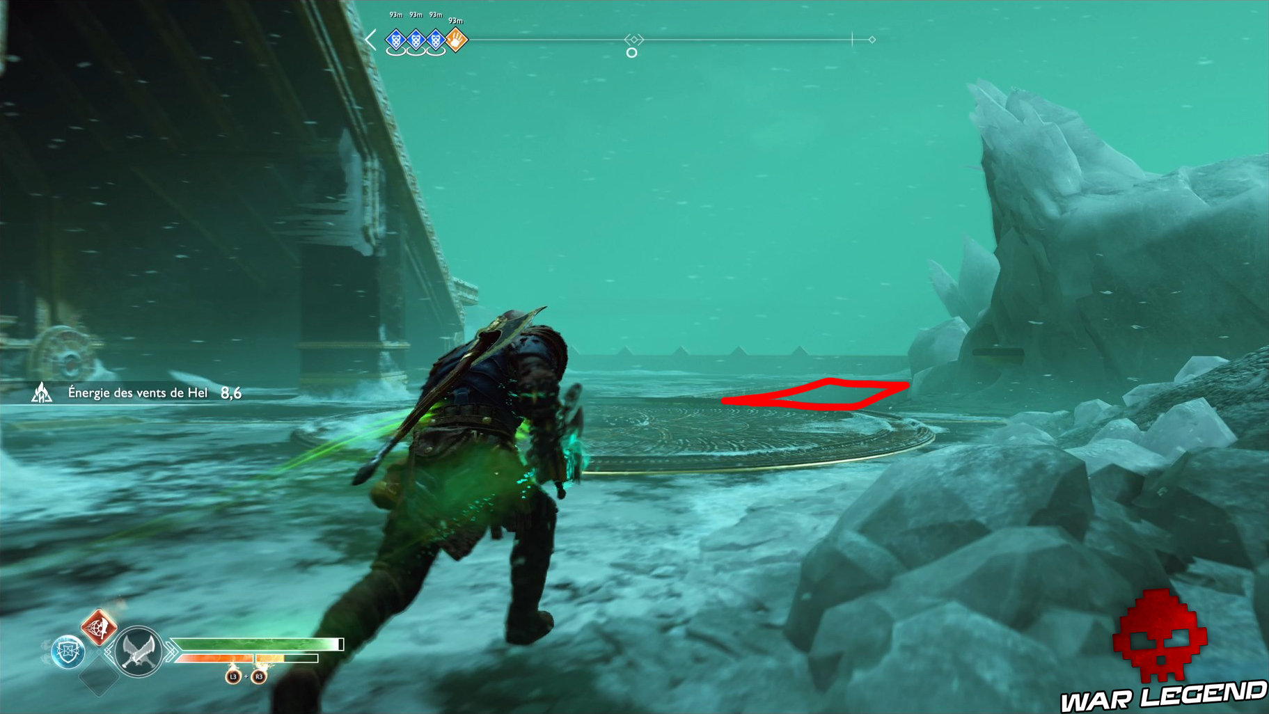 Guide God of War collectibles helheim 12