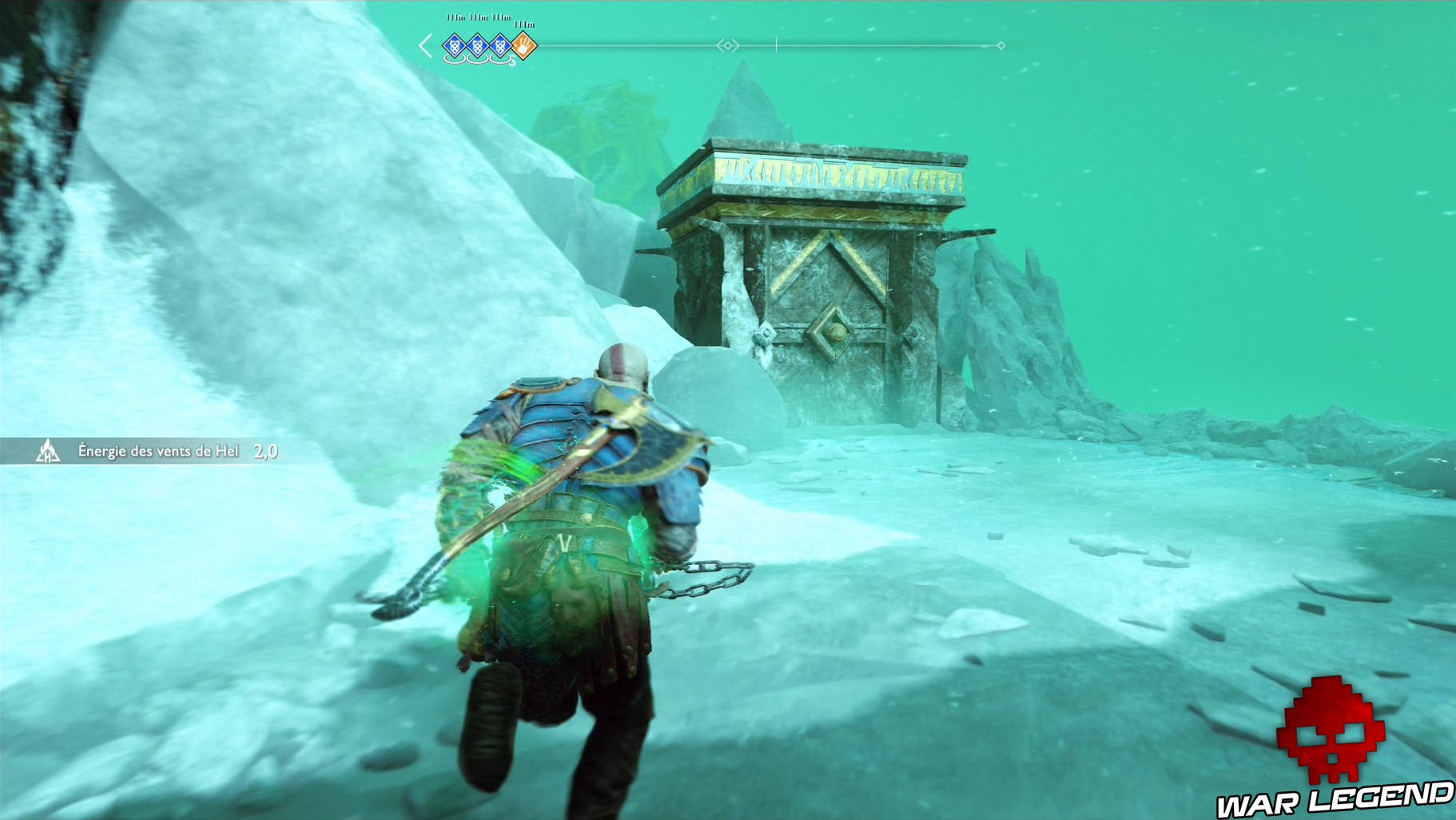 Guide God of War collectibles helheim 14