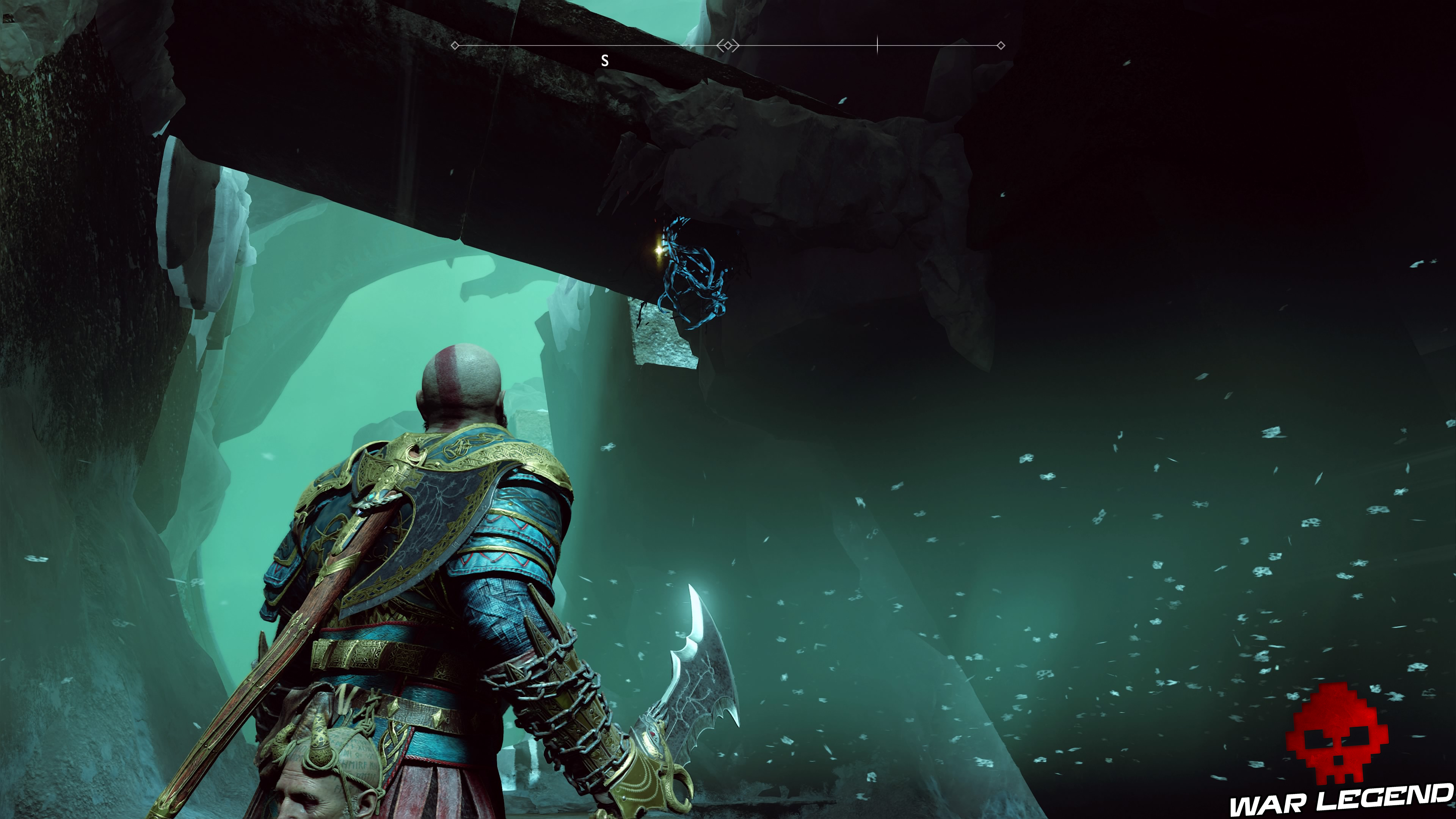 God of War_20180501142355 ronces sous pont