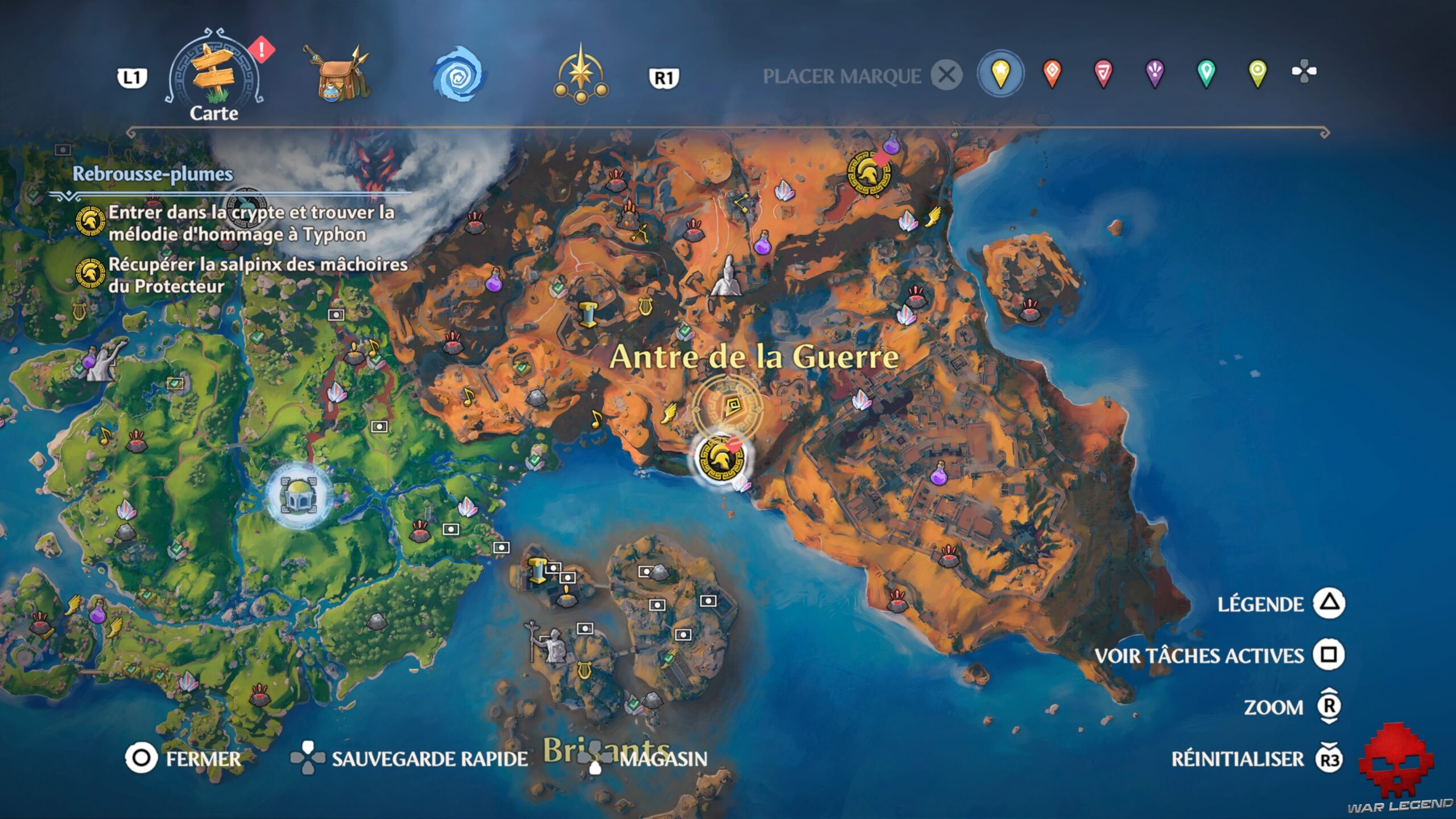 Guide Immortals Fenyx Rising 00 Emplacement monture Muse Immortals Fenyx Rising