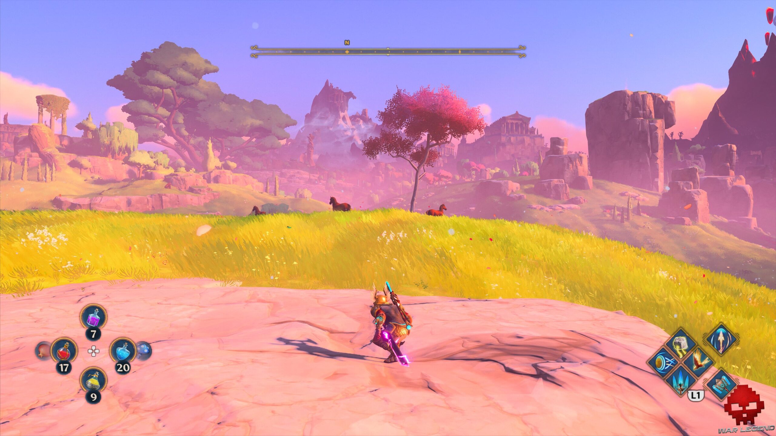 Guide Immortals Fenyx Rising 25 monture Trait Immortals Fenyx Rising