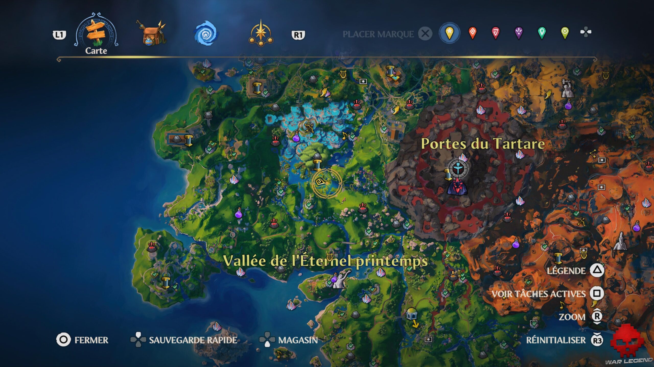 Guide Immortals Fenyx Rising 26 Emplacement monture Indika Immortals Fenyx Rising