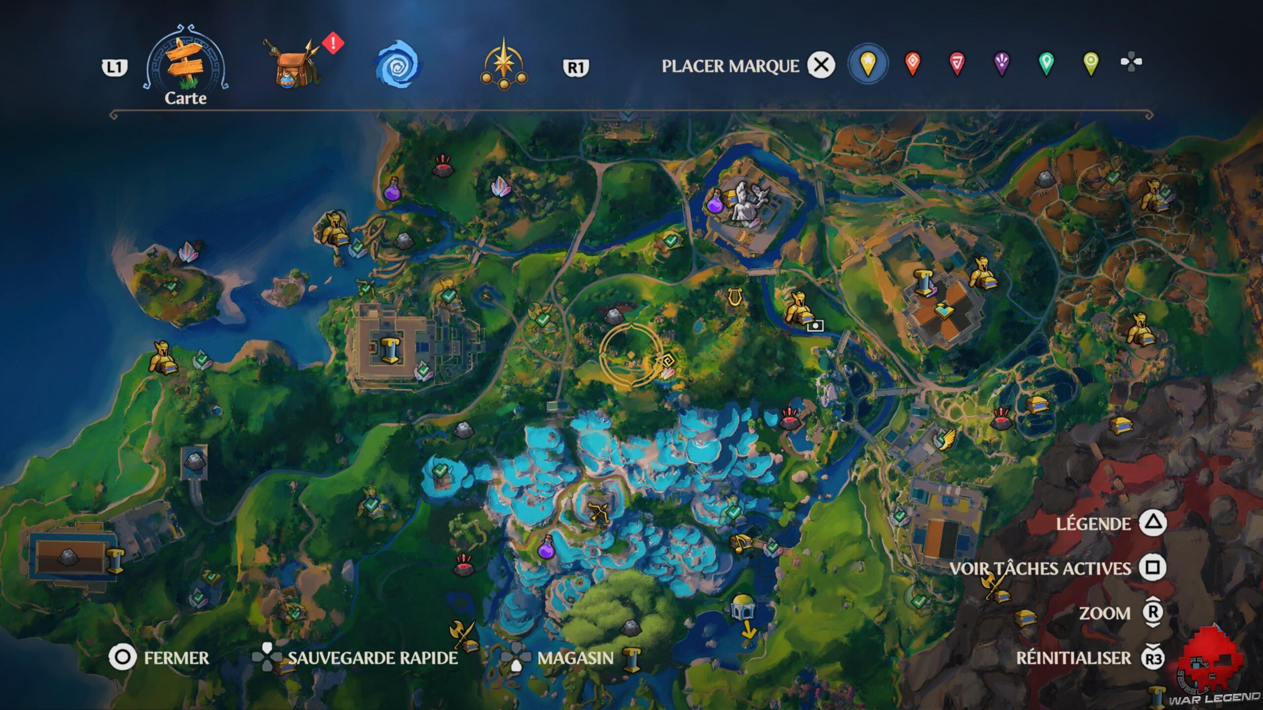 Guide Immortals Fenyx Rising 28 Emplacement monture Itea Immortals Fenyx Rising