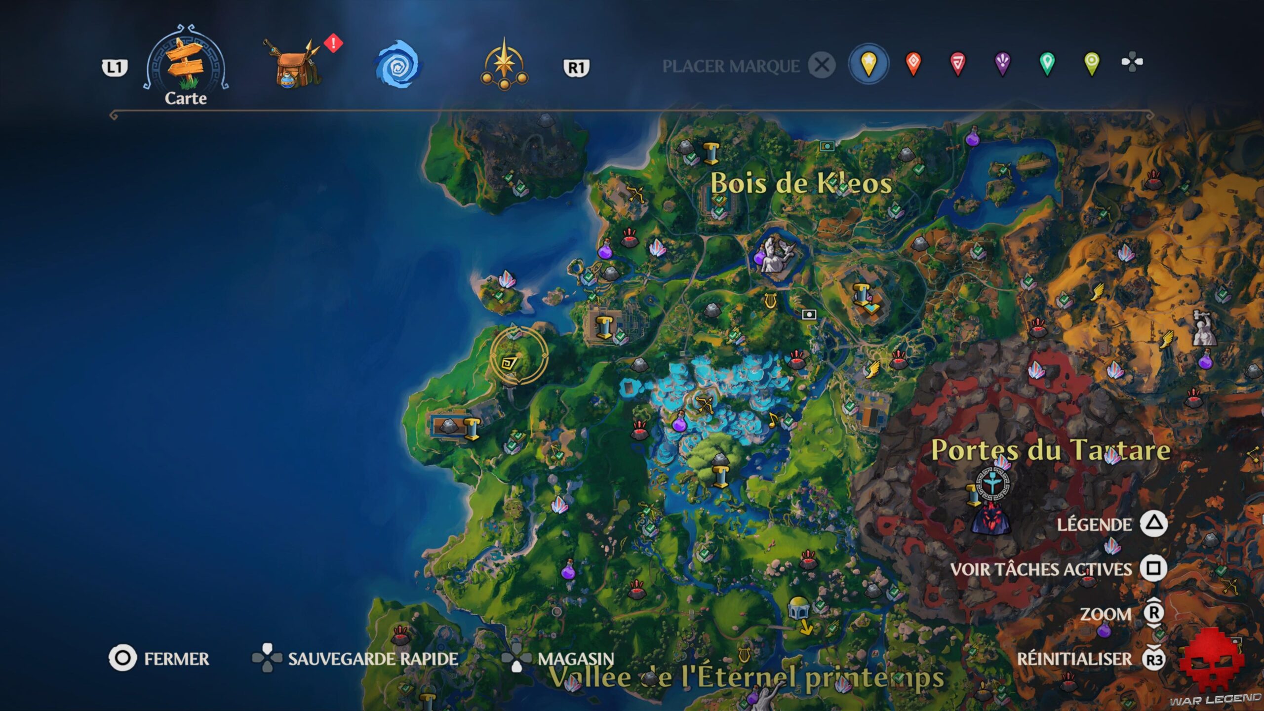 Guide Immortals Fenyx Rising 30 Emplacement monture Everlast Immortals Fenyx Rising