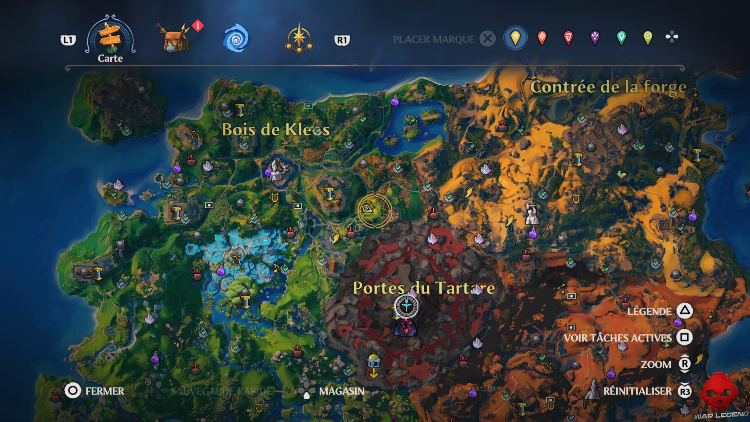 Guide Immortals Fenyx Rising 32 Emplacement monture Larkspur Immortals Fenyx Rising