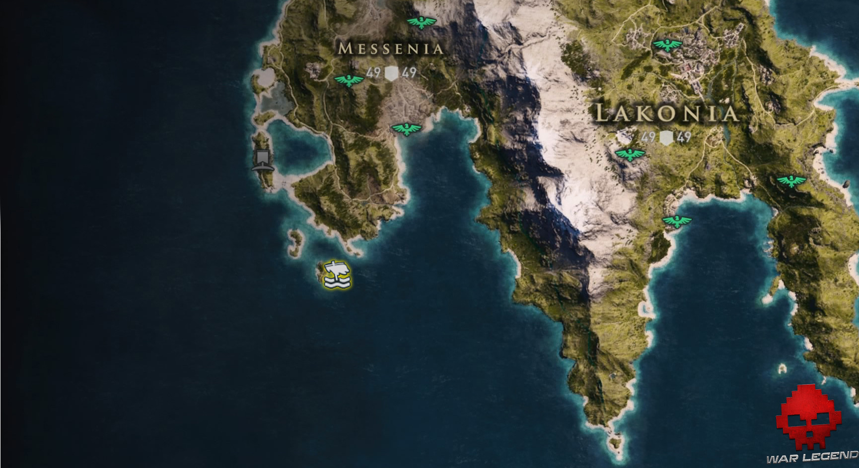 Guide assassin's creed odyssey emplacement serpent