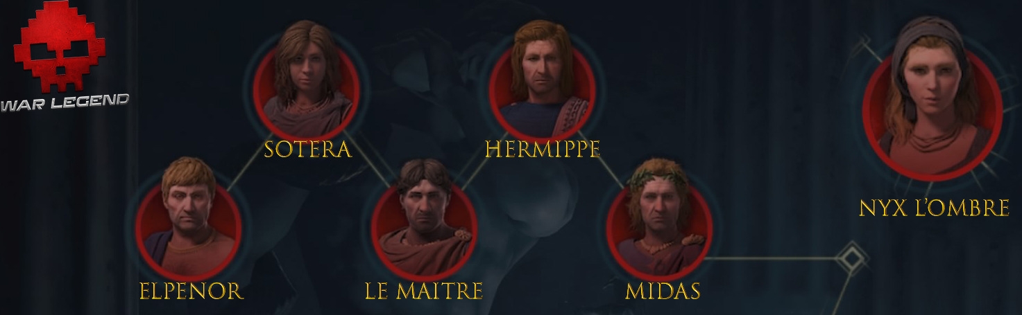 Guide asssassin's creed odyssey adeptes du Culte de Kosmos Yeux de Kosmos