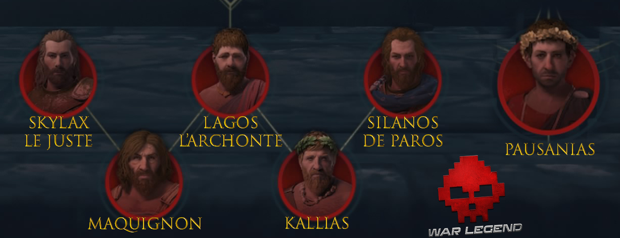 Guide asssassin's creed odyssey adeptes du Culte de Kosmos ligue du péloponnèse