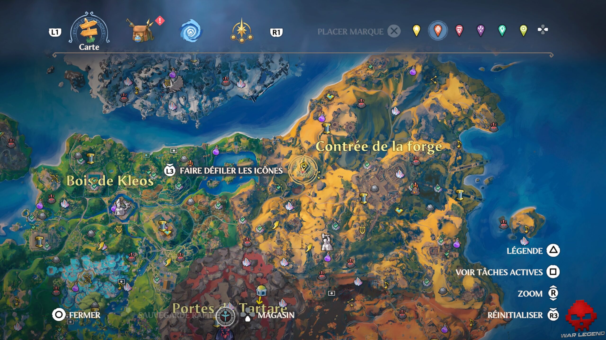 Guide bêtes légendaires Immortals Fenyx Rising 07 Emplacement de Pyrakmon dans Immortals Fenyx Rising