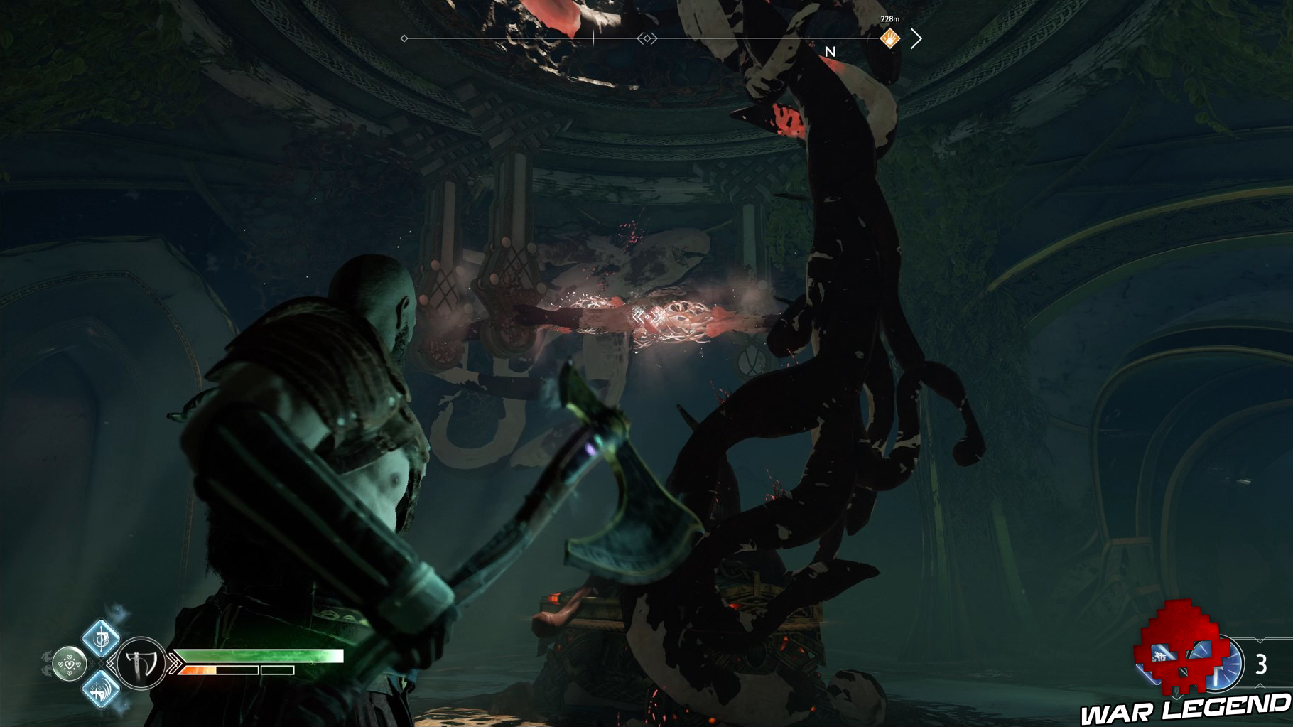 Guide collectibles God of War coffre légendaire alfheim 1