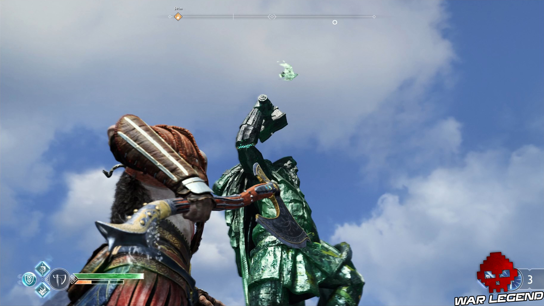 Guide collectibles God of War yeux d'Odin veidrrgard 1