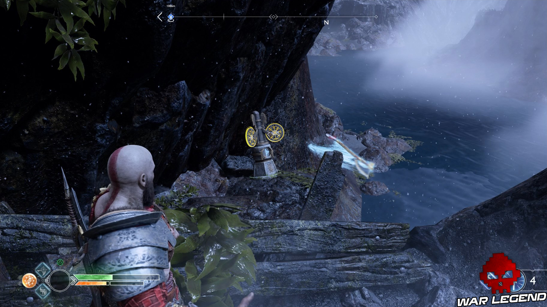 Guide collectibles god of war anse de fer coffre légendaire 4