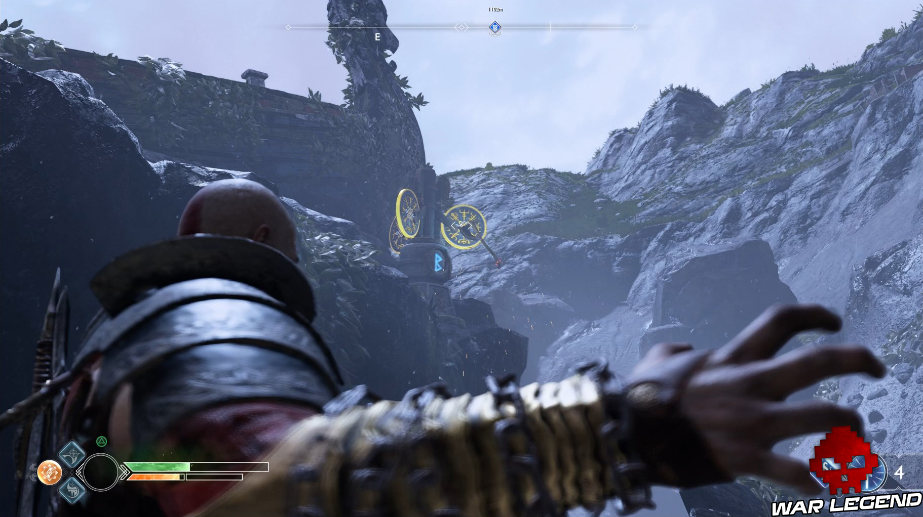 Guide collectibles god of war anse de fer coffre légendaire 5