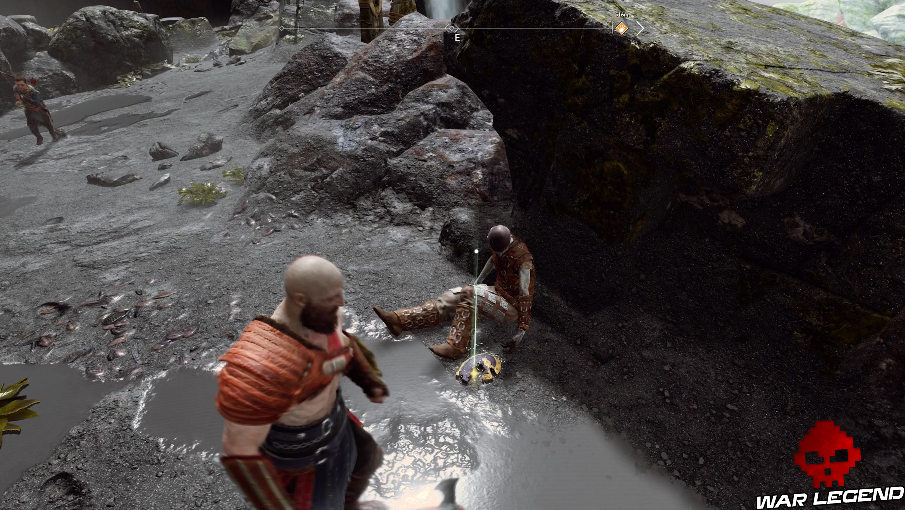 Guide collectibles god of war cavernes oubliées artefact 1