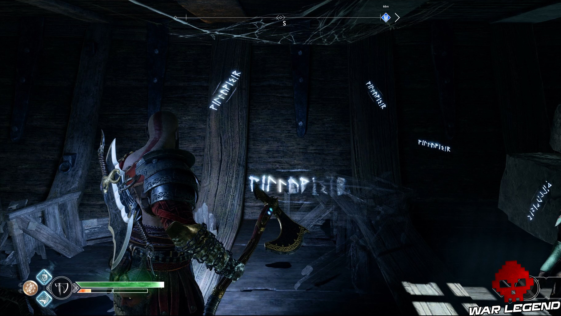 Guide collectibles god of war forteresse de norhtri inscription runique 2