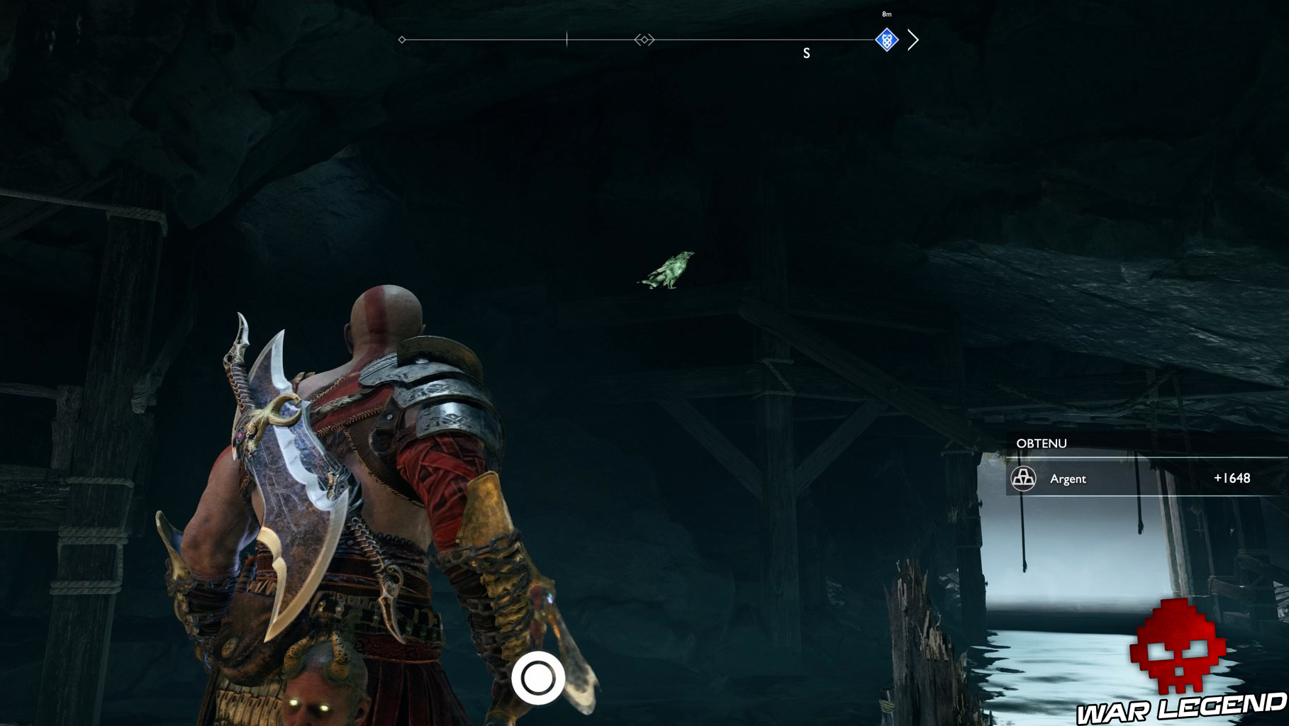 Guide collectibles god of war forteresse de norhtri yeux d'Odin 1