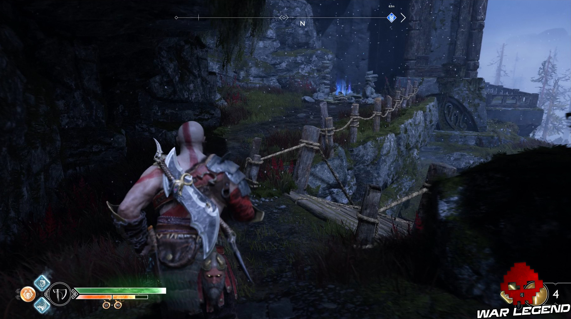 Guide collectibles god of war konunsgard accès mystique