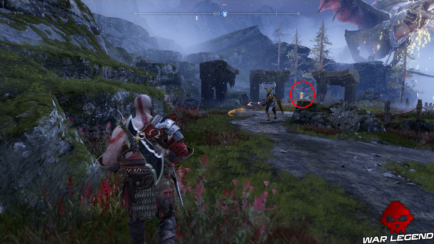 Guide collectibles god of war konunsgard autel 2 dragon