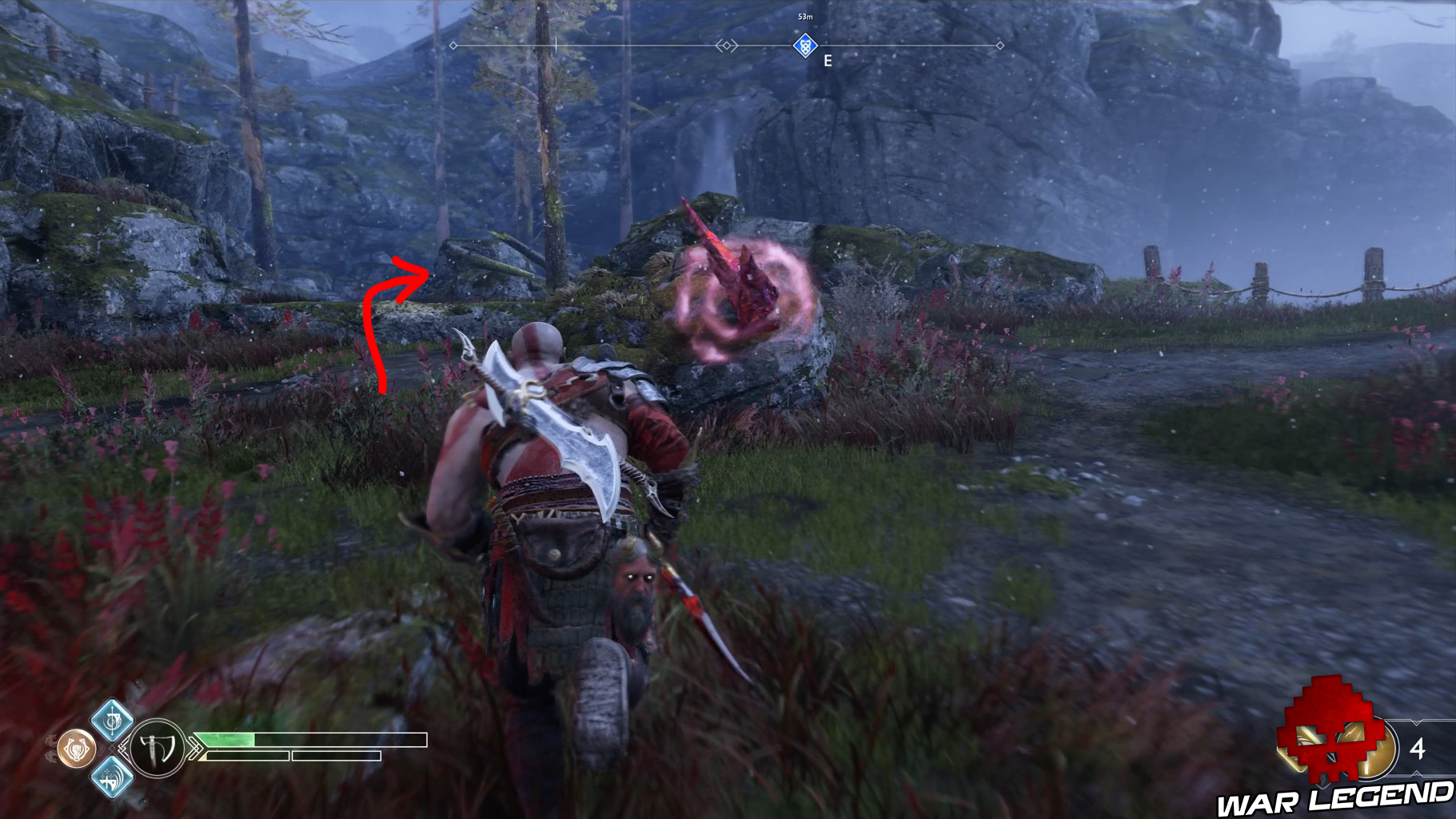 Guide collectibles god of war konunsgard autel 3 dragon