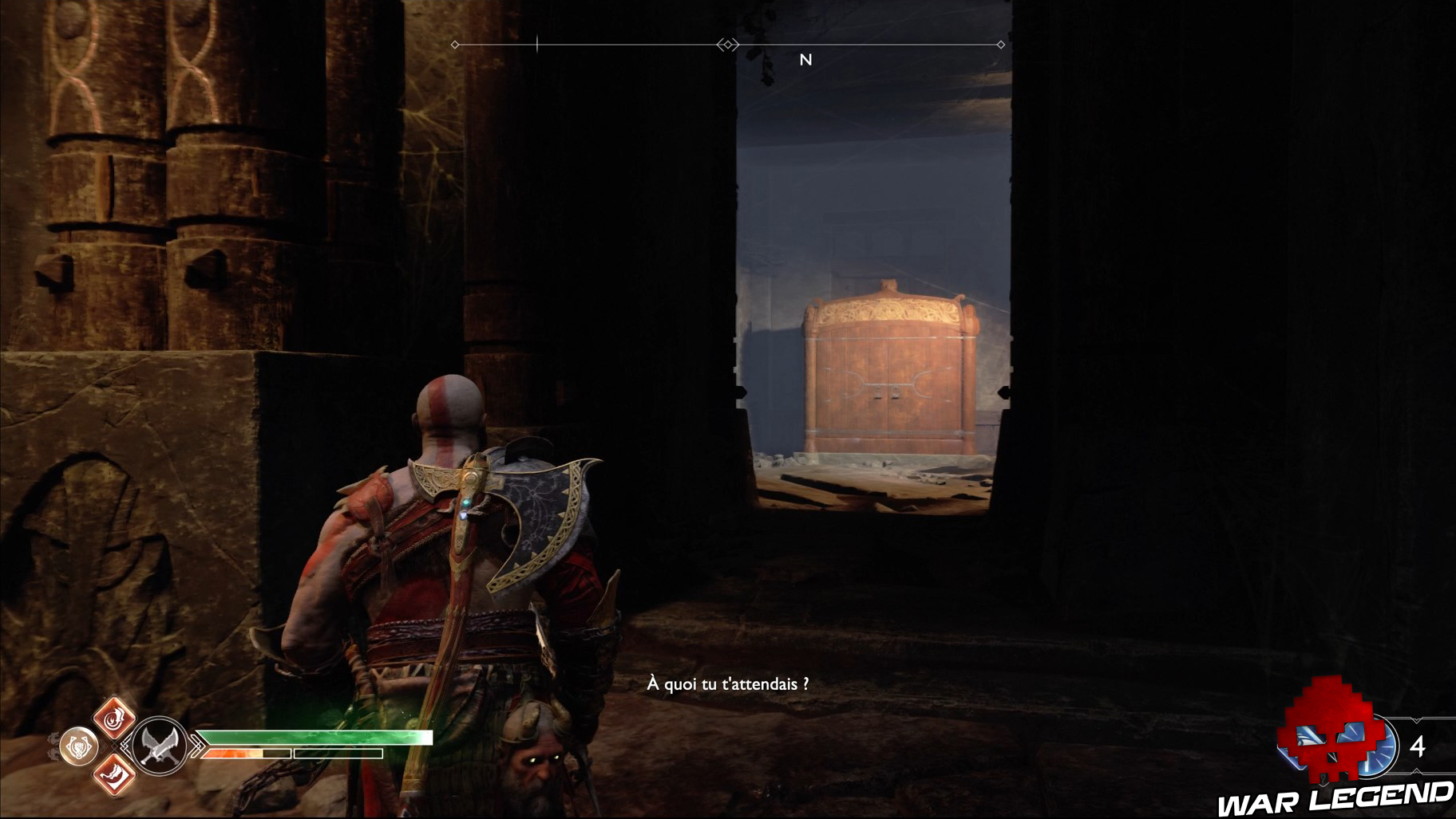 Guide collectibles god of war konunsgard fresque des Jötnar