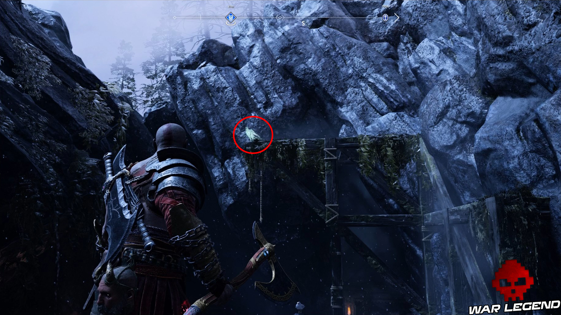 Guide collectibles god of war mines de landsudr yeux d'odin 1
