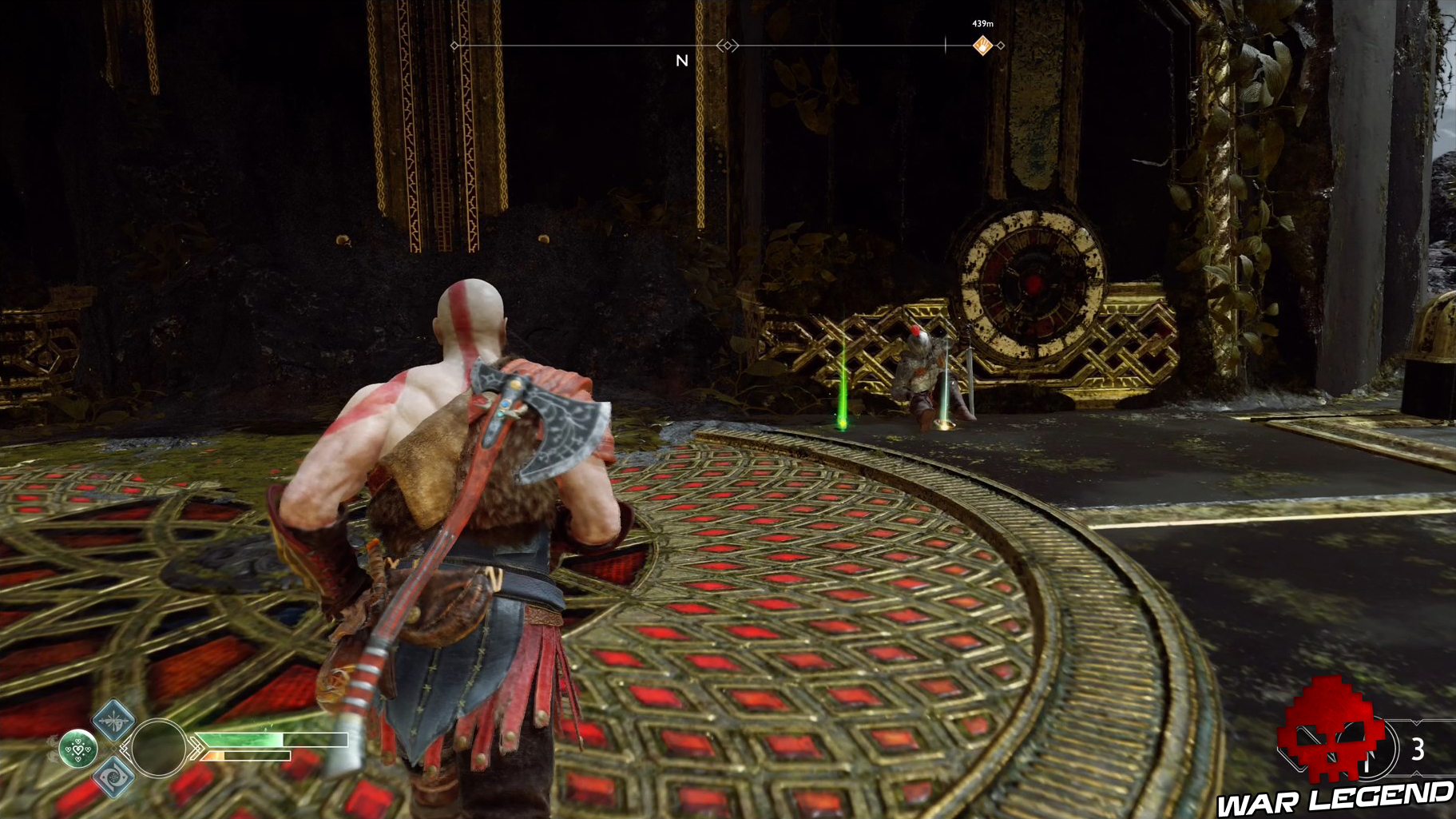 Guide collectibles god of war rivage des neuf artefact 2