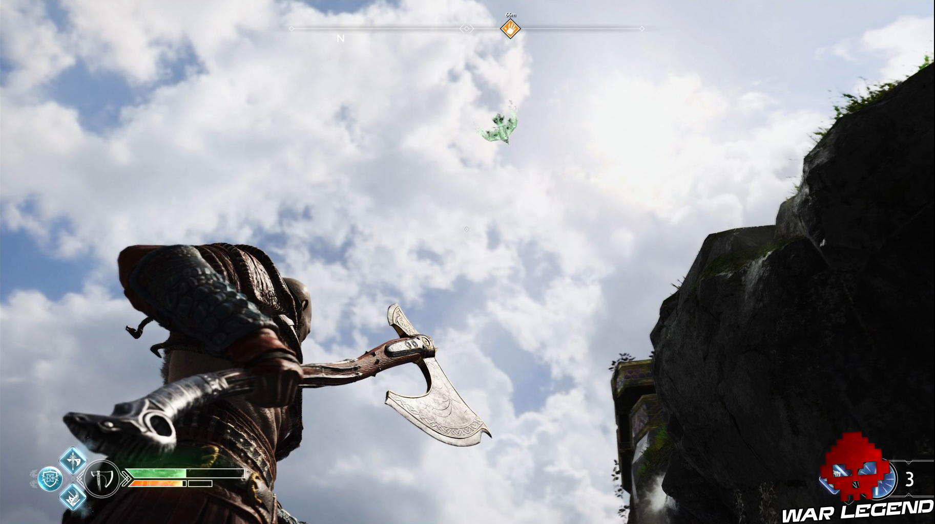 Guide collectibles god of war tour de guet corbeau d'Odin