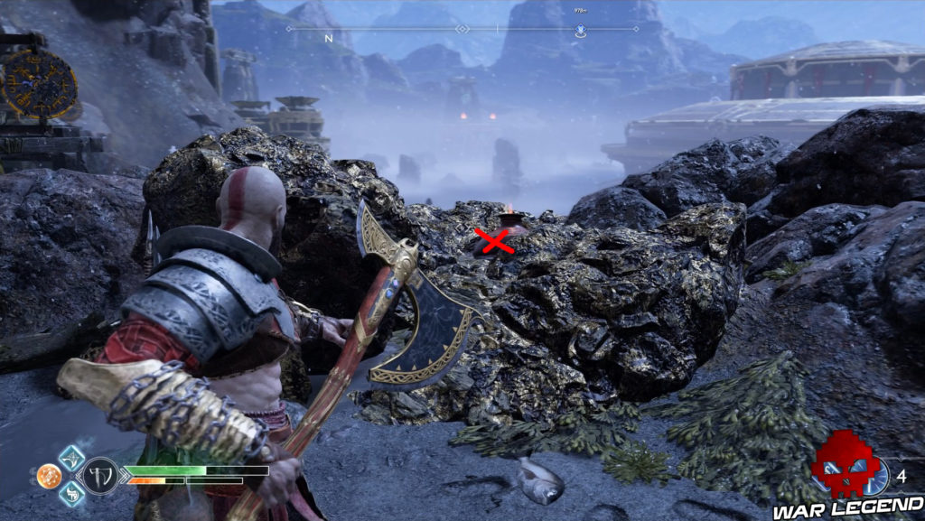 Guide God of War Tous les collectibles de l'Île de la Mort